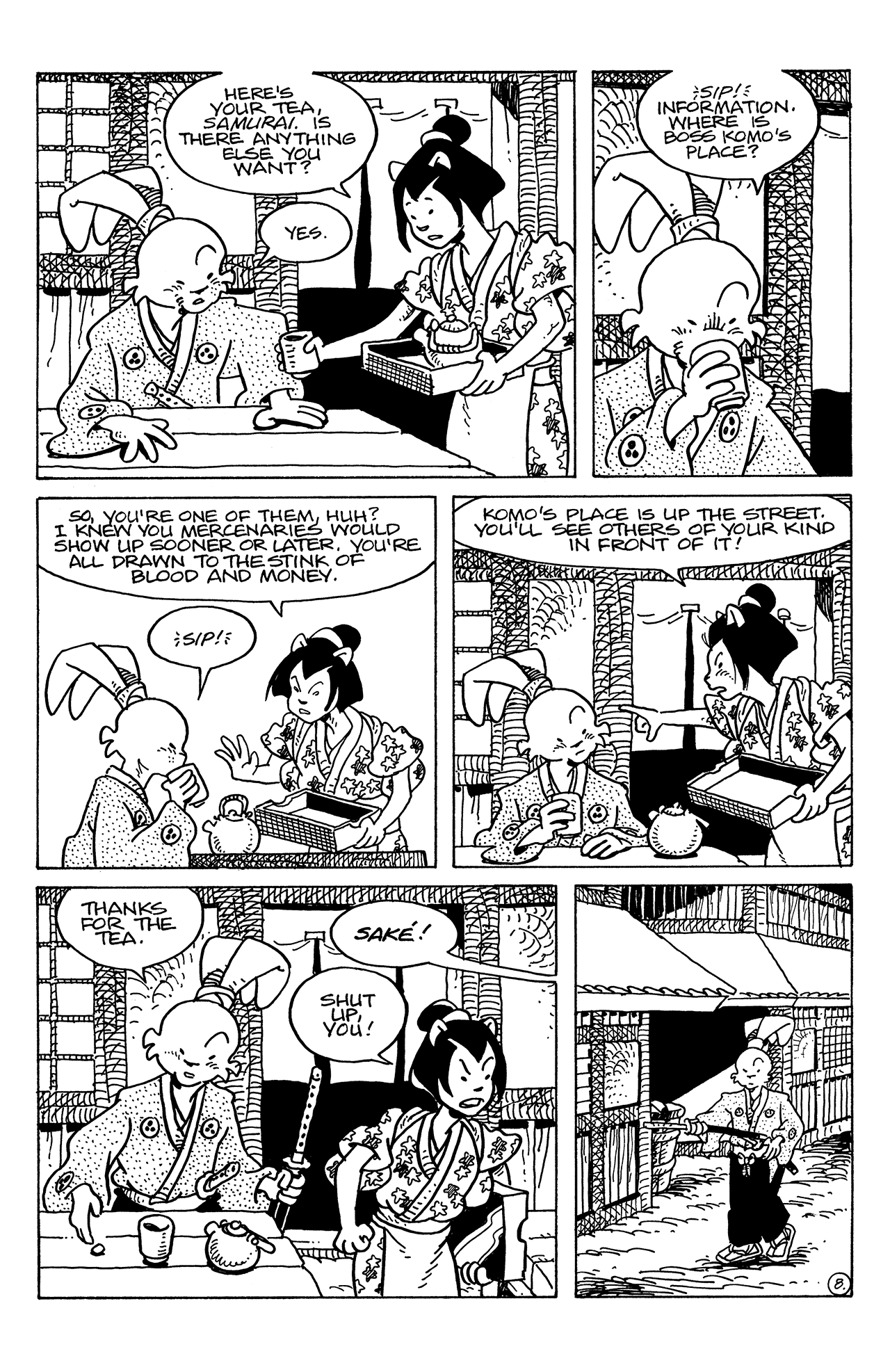 Read online Usagi Yojimbo (1996) comic -  Issue #124 - 10