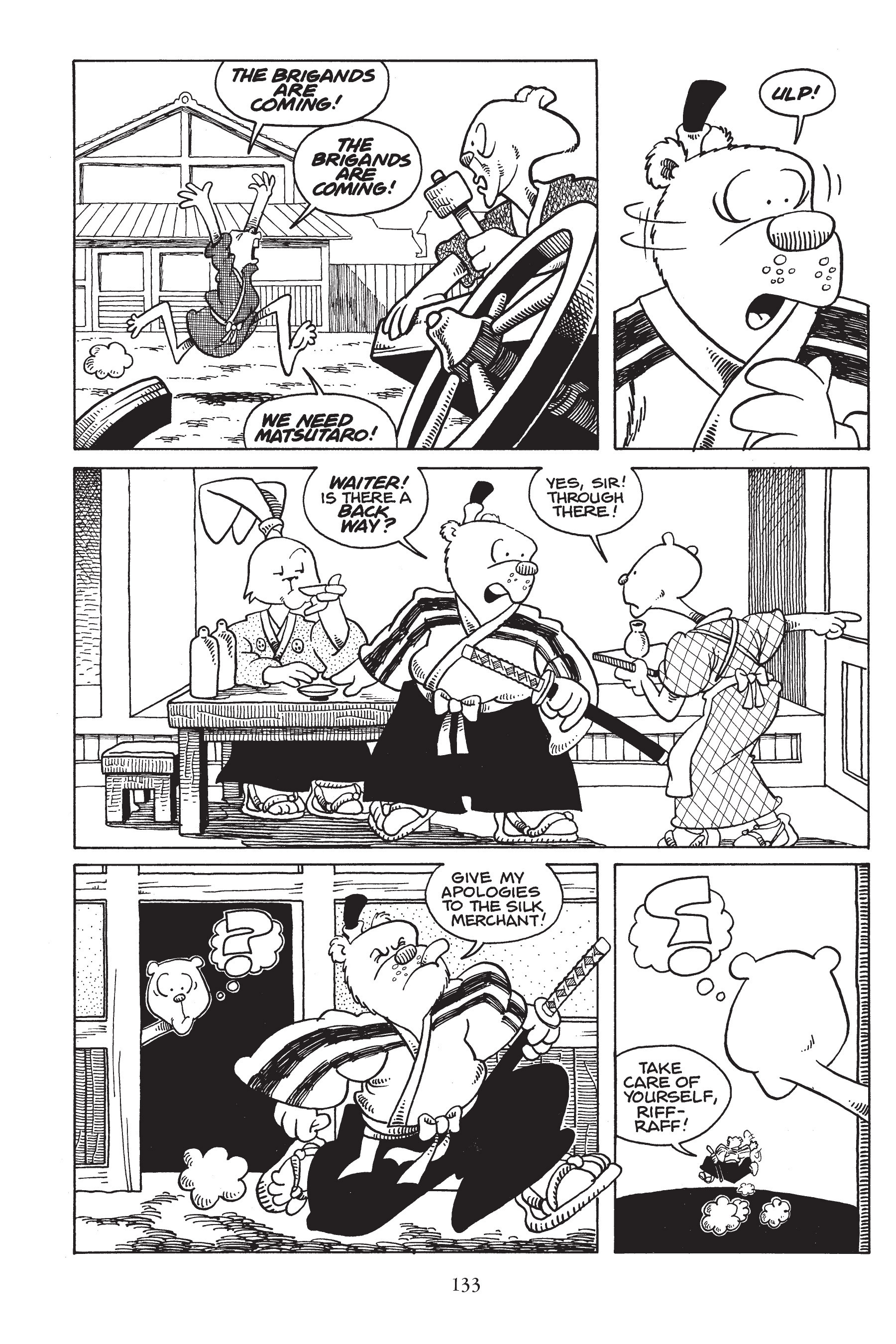 Read online Usagi Yojimbo (1987) comic -  Issue # _TPB 2 - 133
