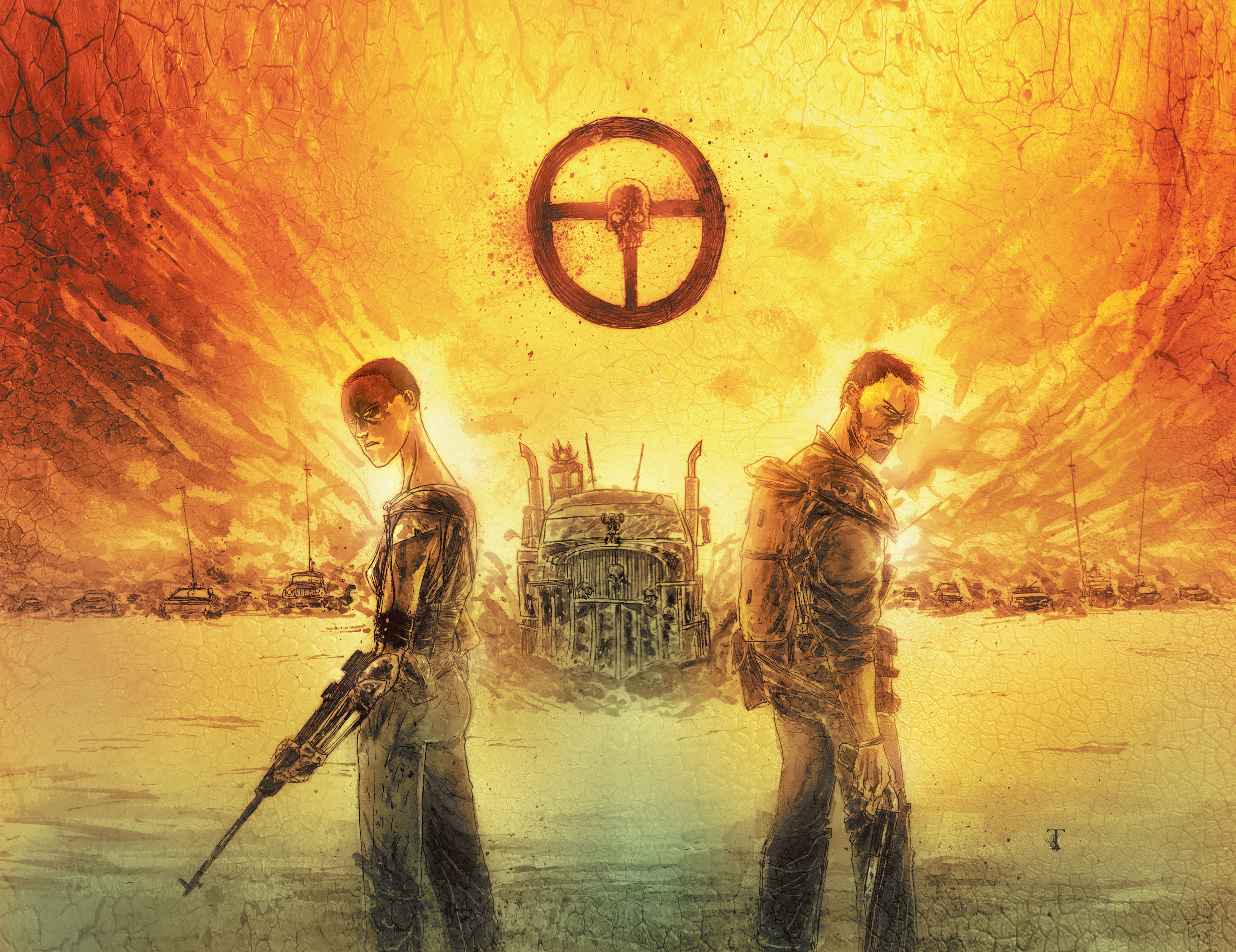 Read online Mad Max: Fury Road Inspired Artists Deluxe Edition comic -  Issue # TPB - 68
