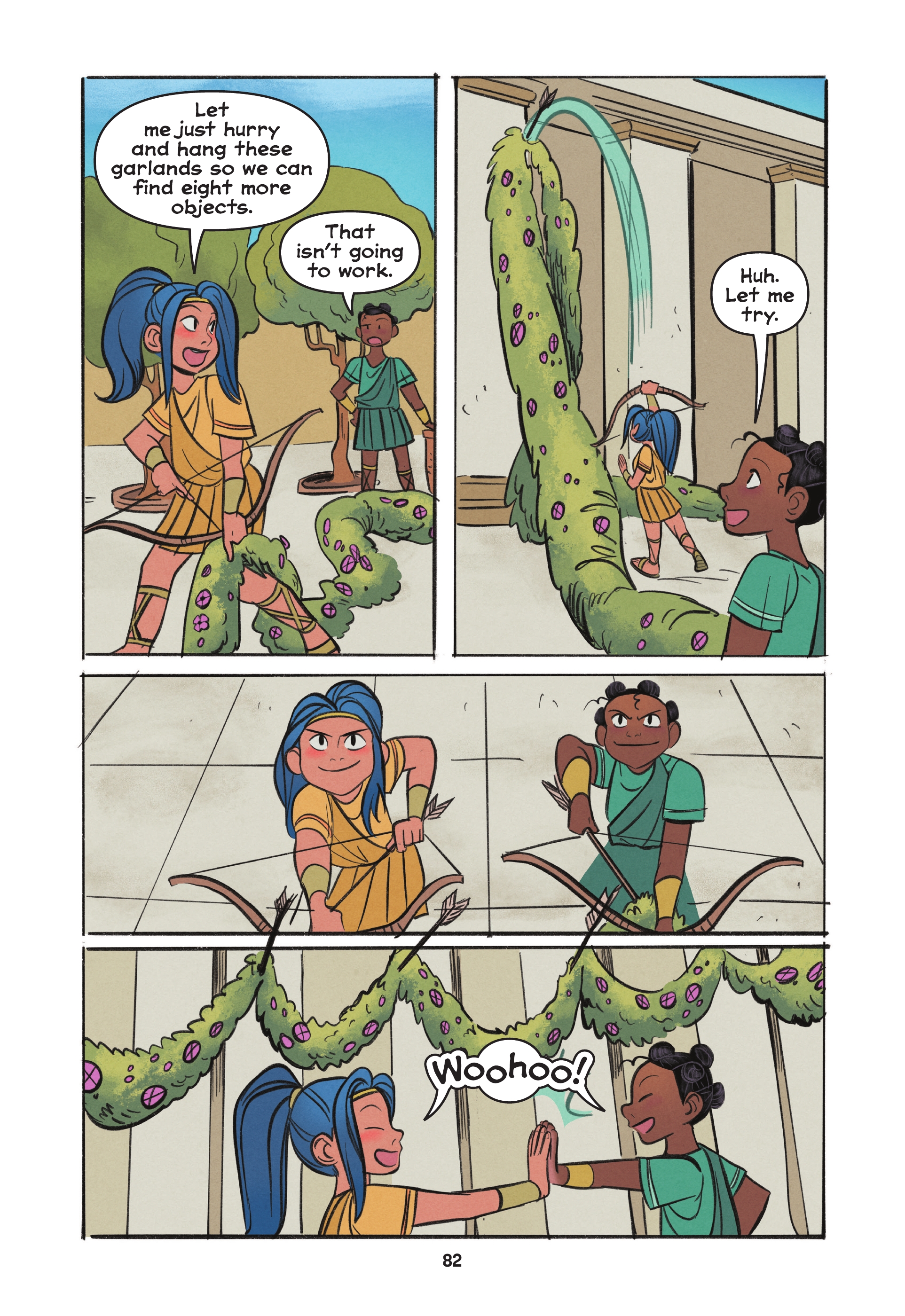Read online Diana and Nubia: Princesses of the Amazons comic -  Issue # TPB (Part 1) - 80