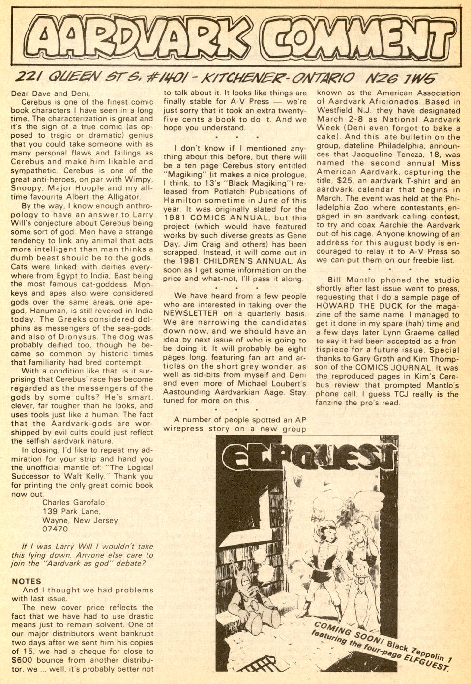 Read online Cerebus comic -  Issue #16 - 27