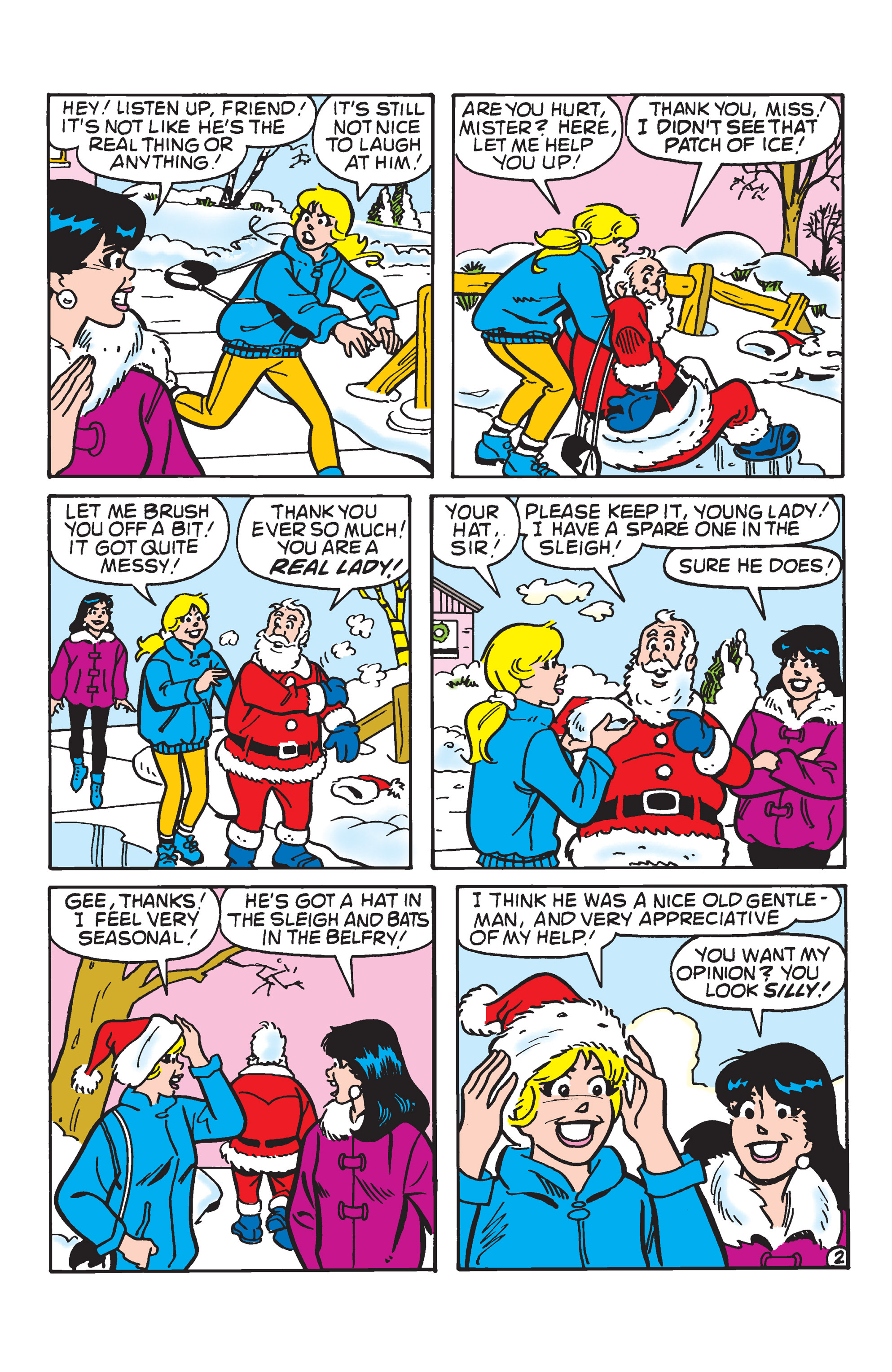 Read online Archie Meets Santa comic -  Issue # TPB - 36