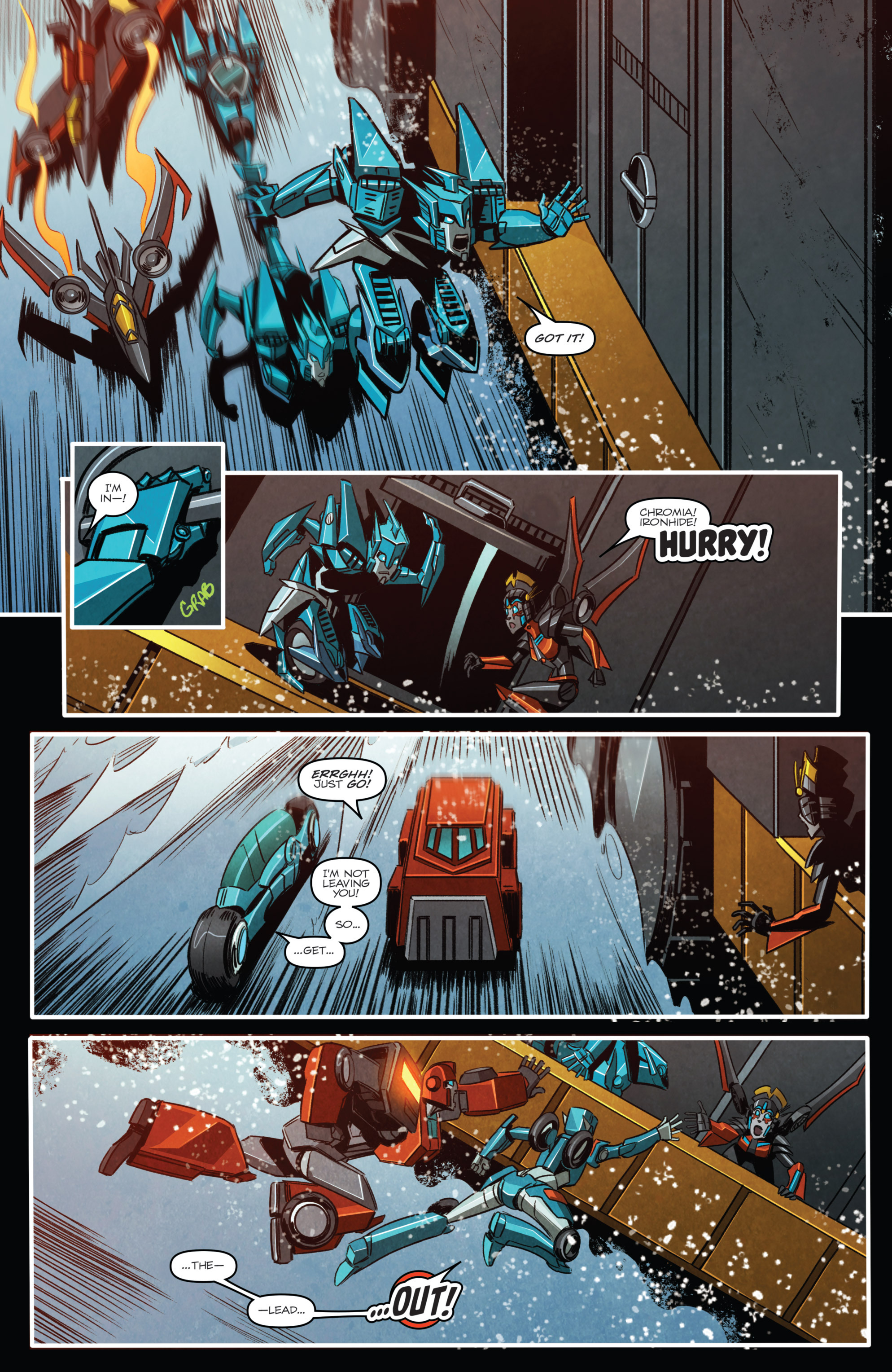 Read online The Transformers: Windblade (2015) comic -  Issue #5 - 9