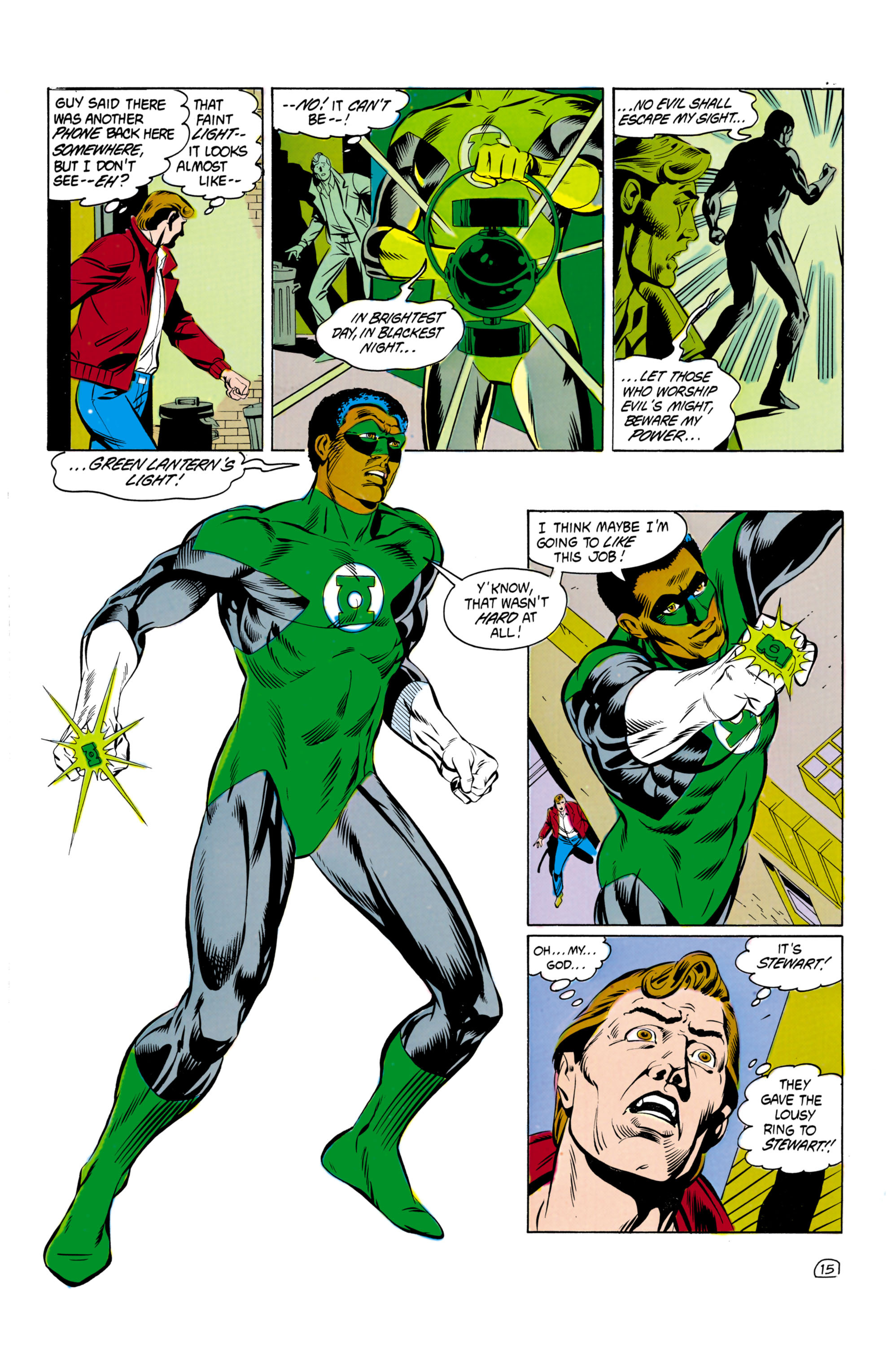 Read online Green Lantern (1960) comic -  Issue #182 - 16