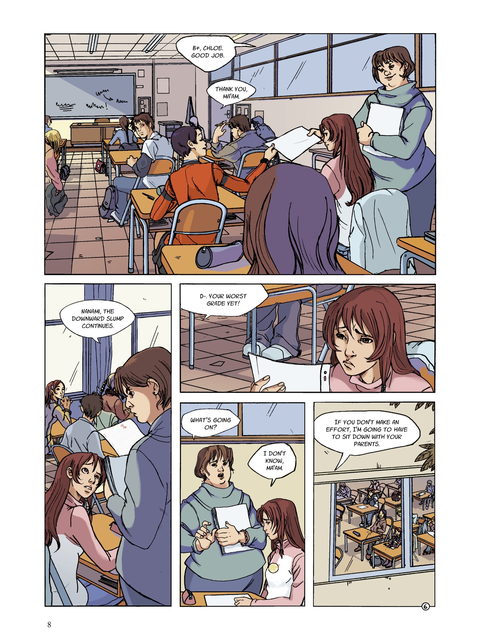 Read online Nanami comic -  Issue #1 - 8