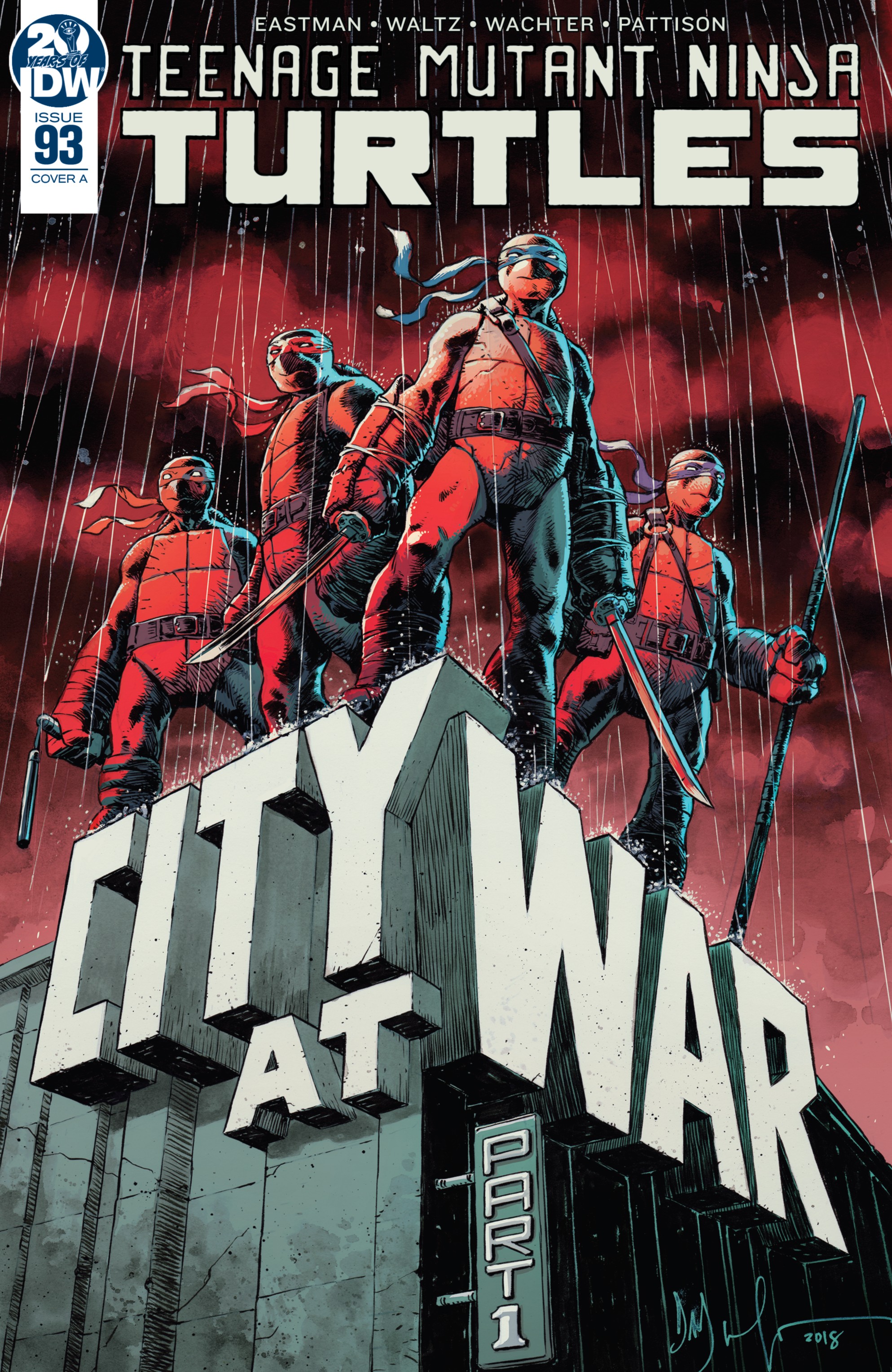 Read online Teenage Mutant Ninja Turtles (2011) comic -  Issue #93 - 1