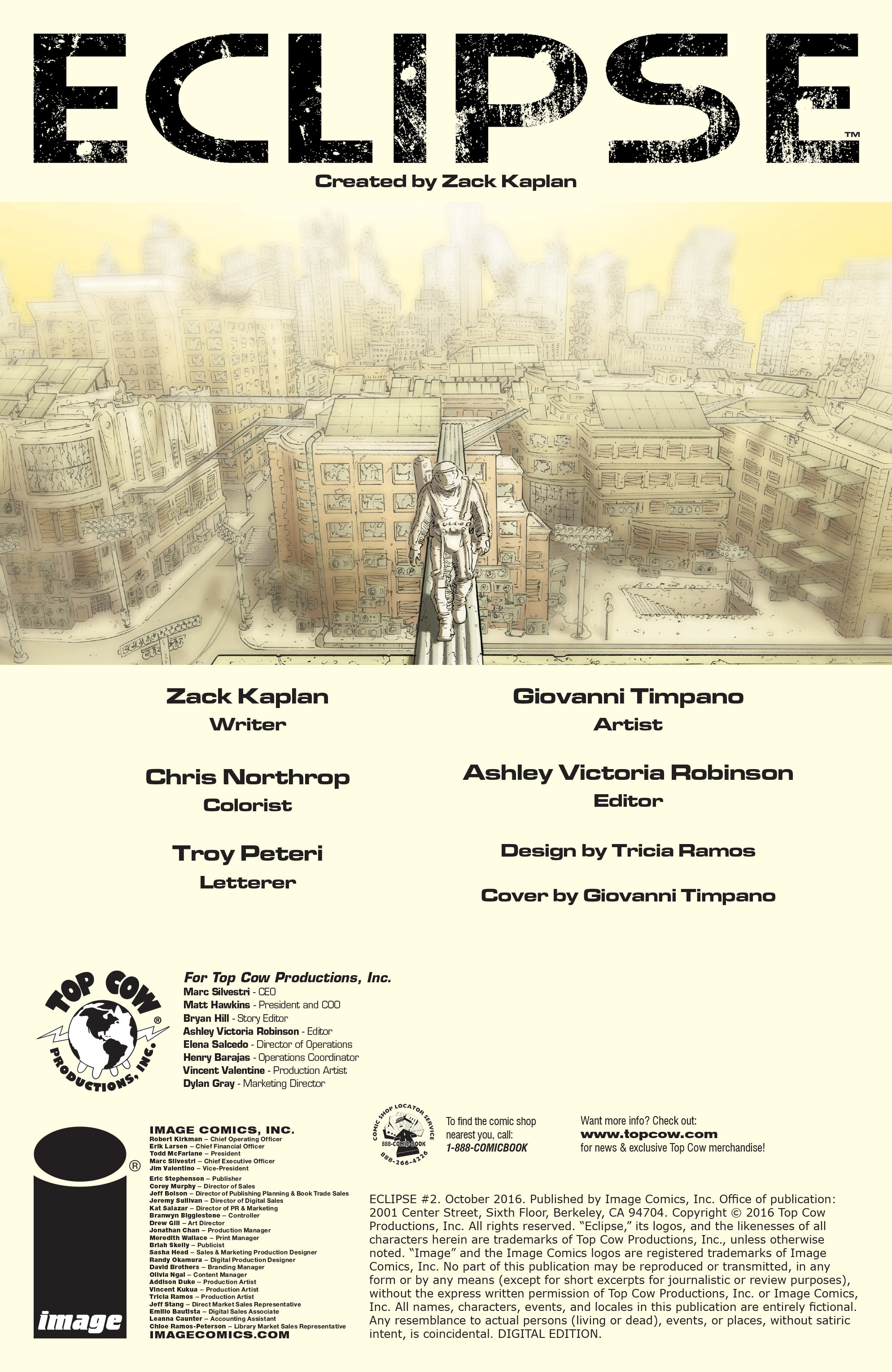 Read online Eclipse comic -  Issue #2 - 2