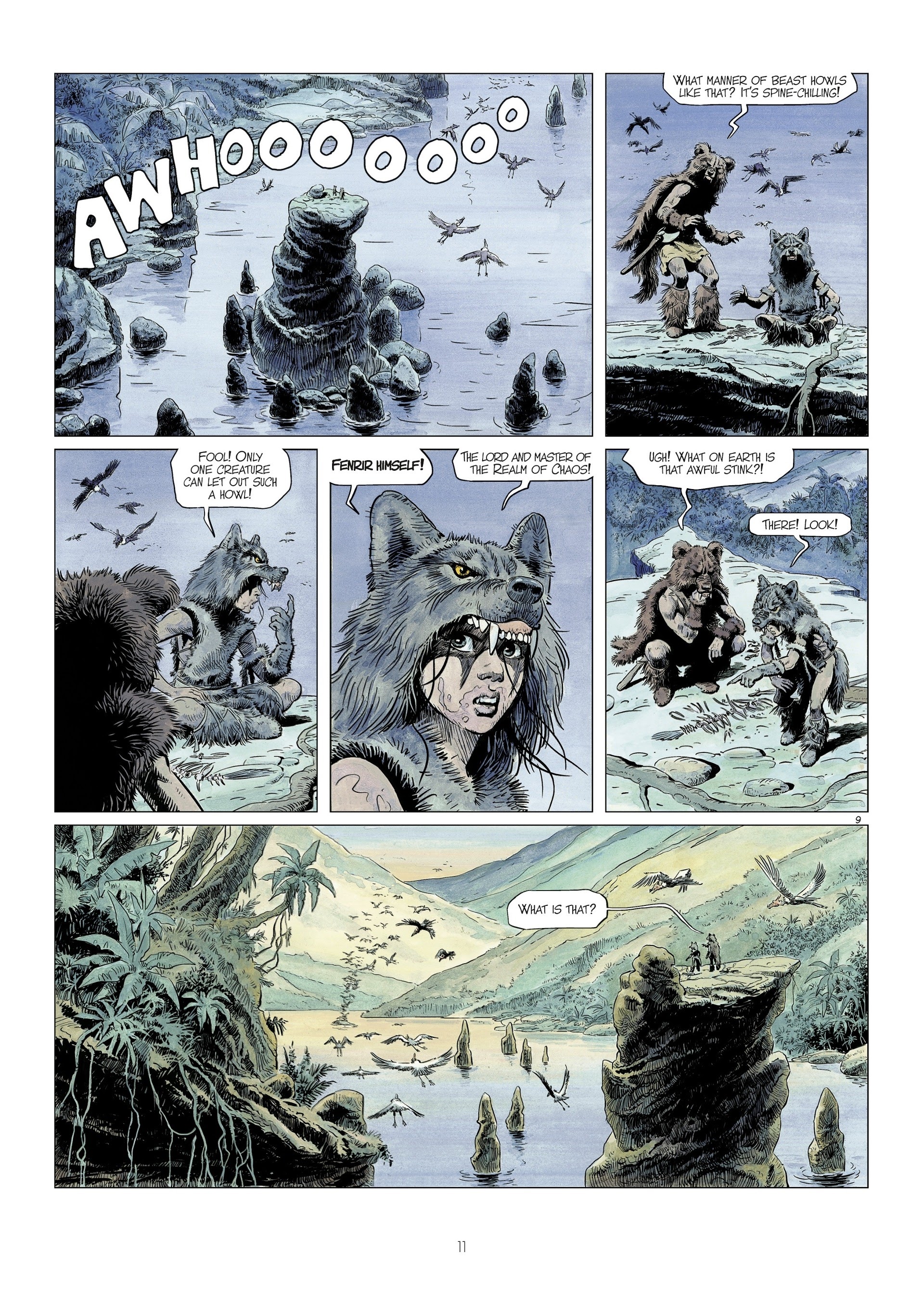 Read online The World of Thorgal: Wolfcub comic -  Issue #3 - 13