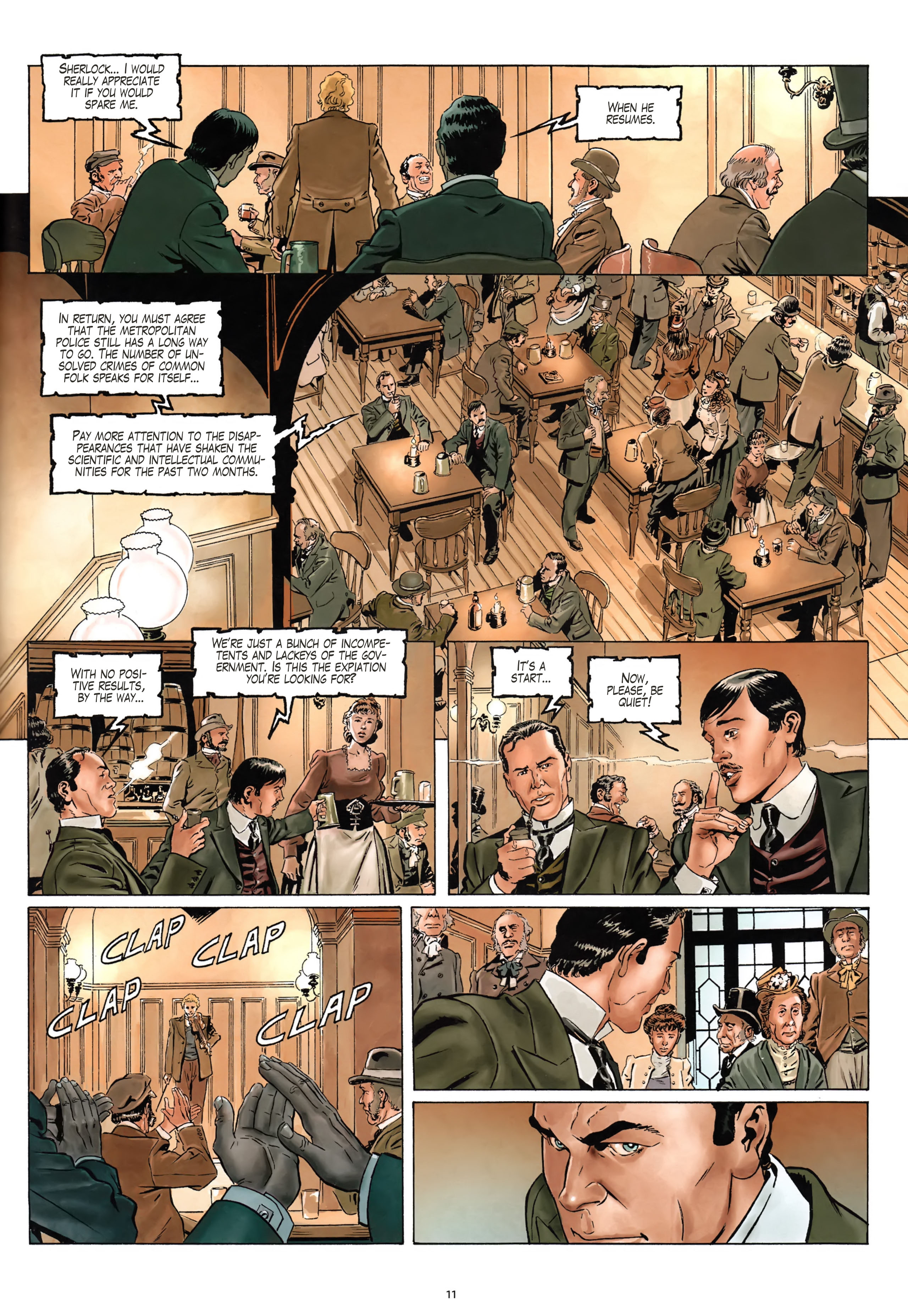 Read online Sherlock Holmes: Crime Alleys comic -  Issue # TPB 1 - 12