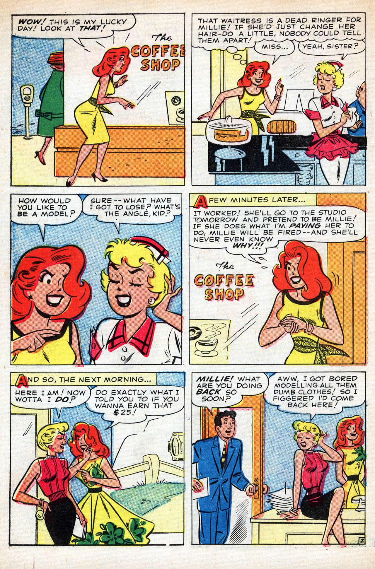 Read online Millie the Model comic -  Issue #87 - 30