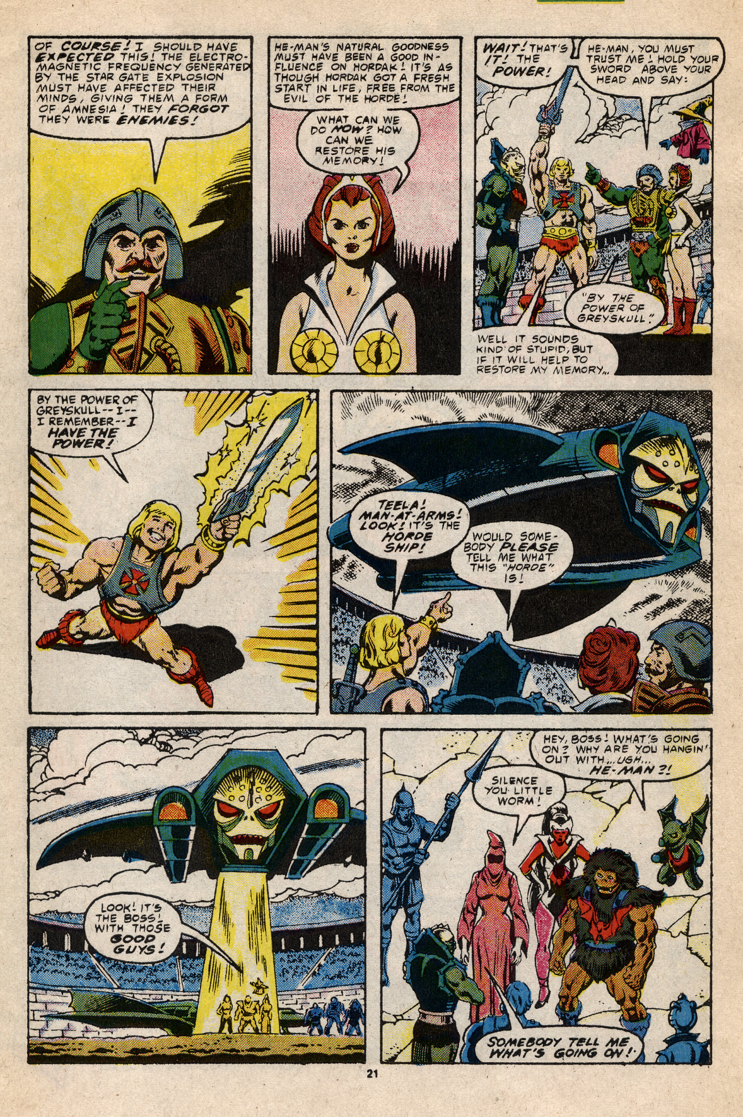 Read online Masters of the Universe (1986) comic -  Issue #11 - 29