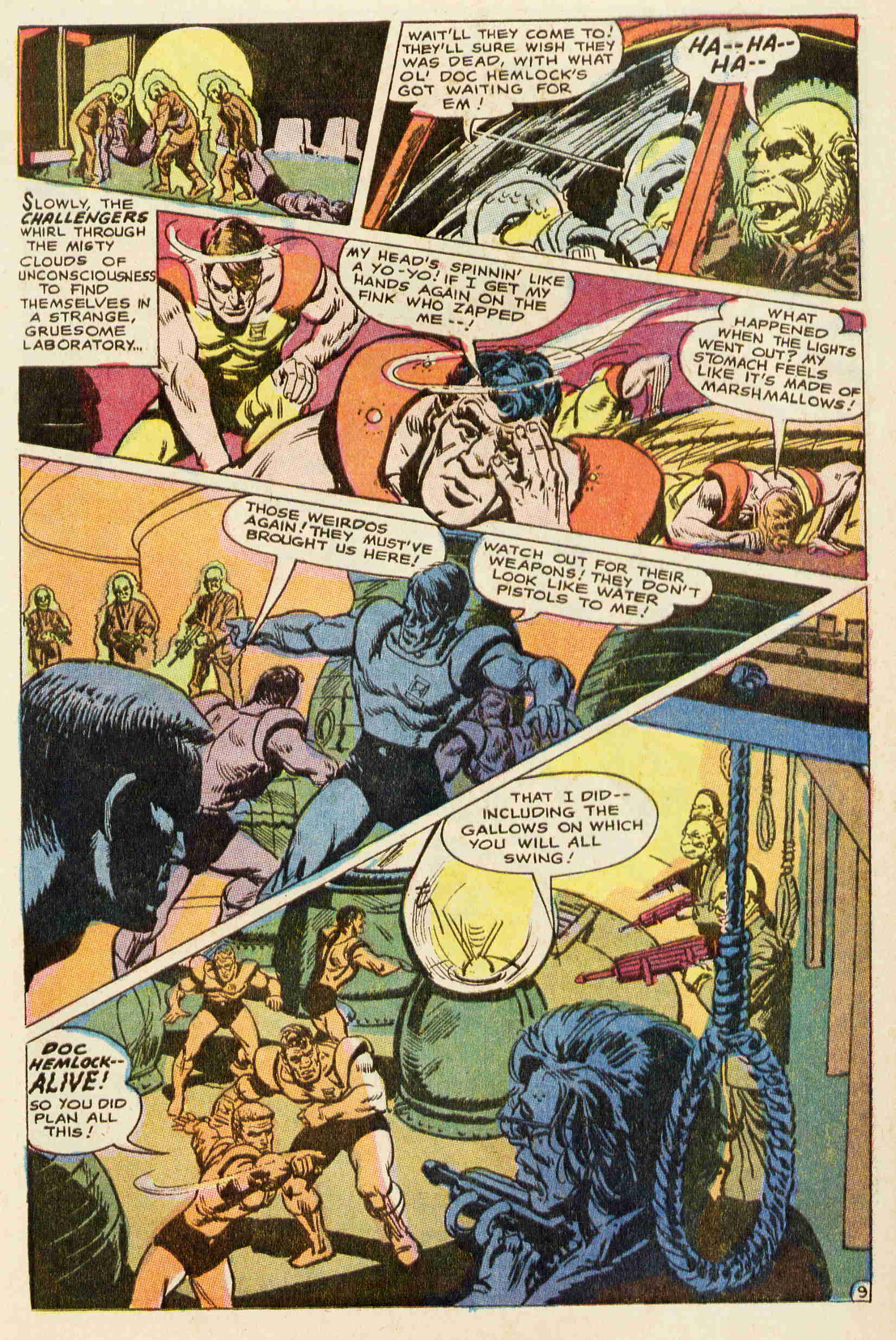 Read online Challengers of the Unknown (1958) comic -  Issue #64 - 10