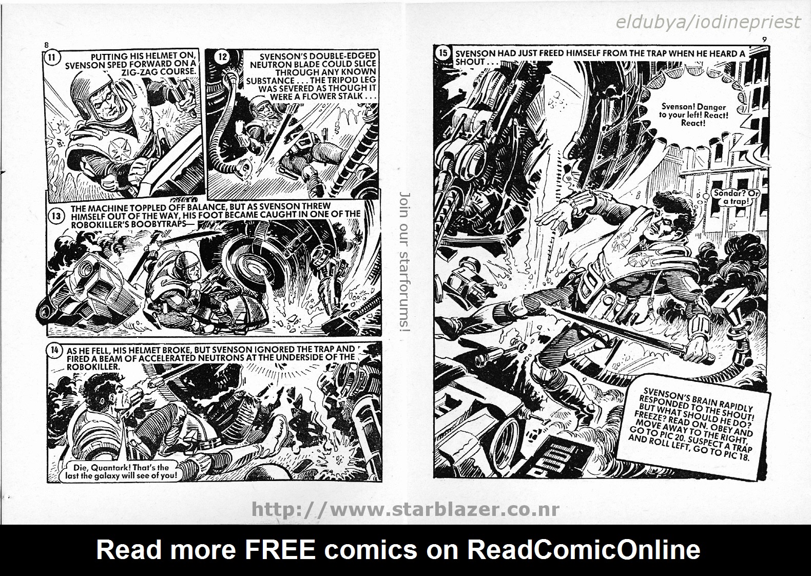 Read online Starblazer comic -  Issue #160 - 6