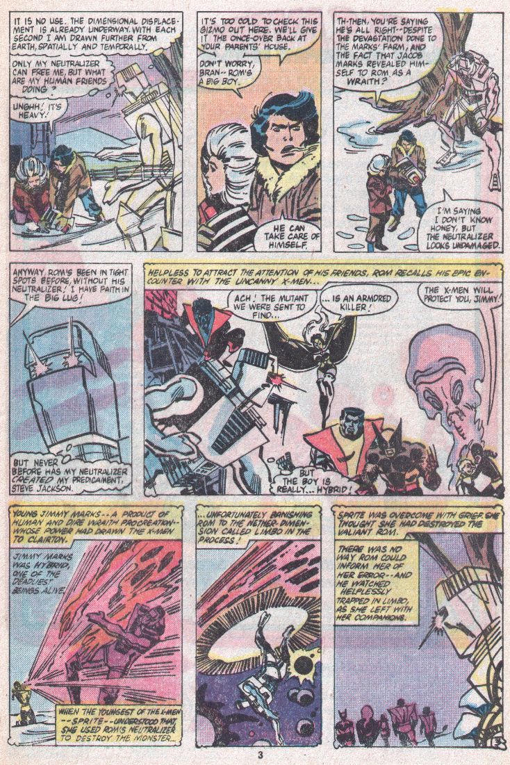 Read online ROM (1979) comic -  Issue #19 - 4