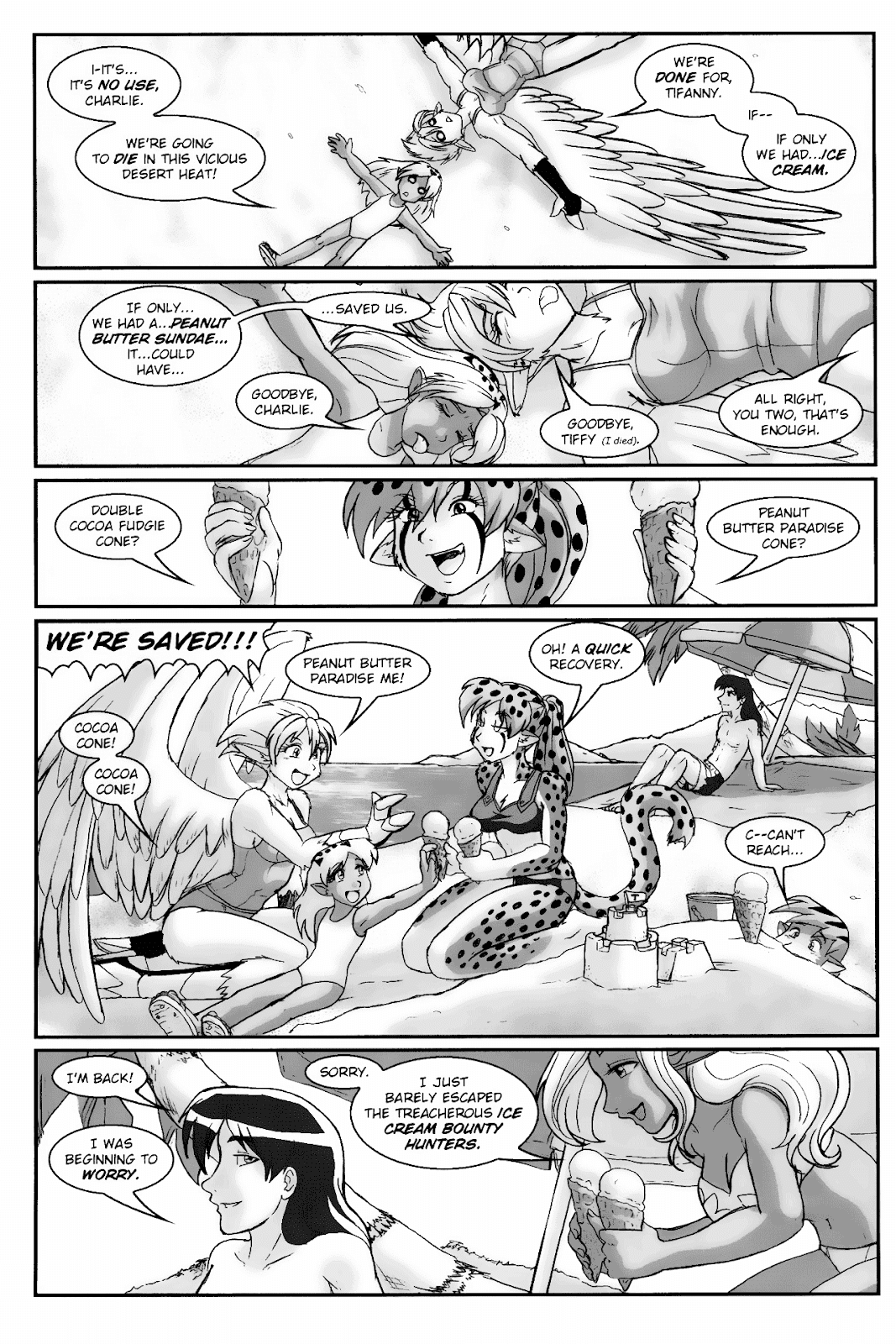 Gold Digger/Ninja High School: Maidens of Twilight issue 1 - Page 3