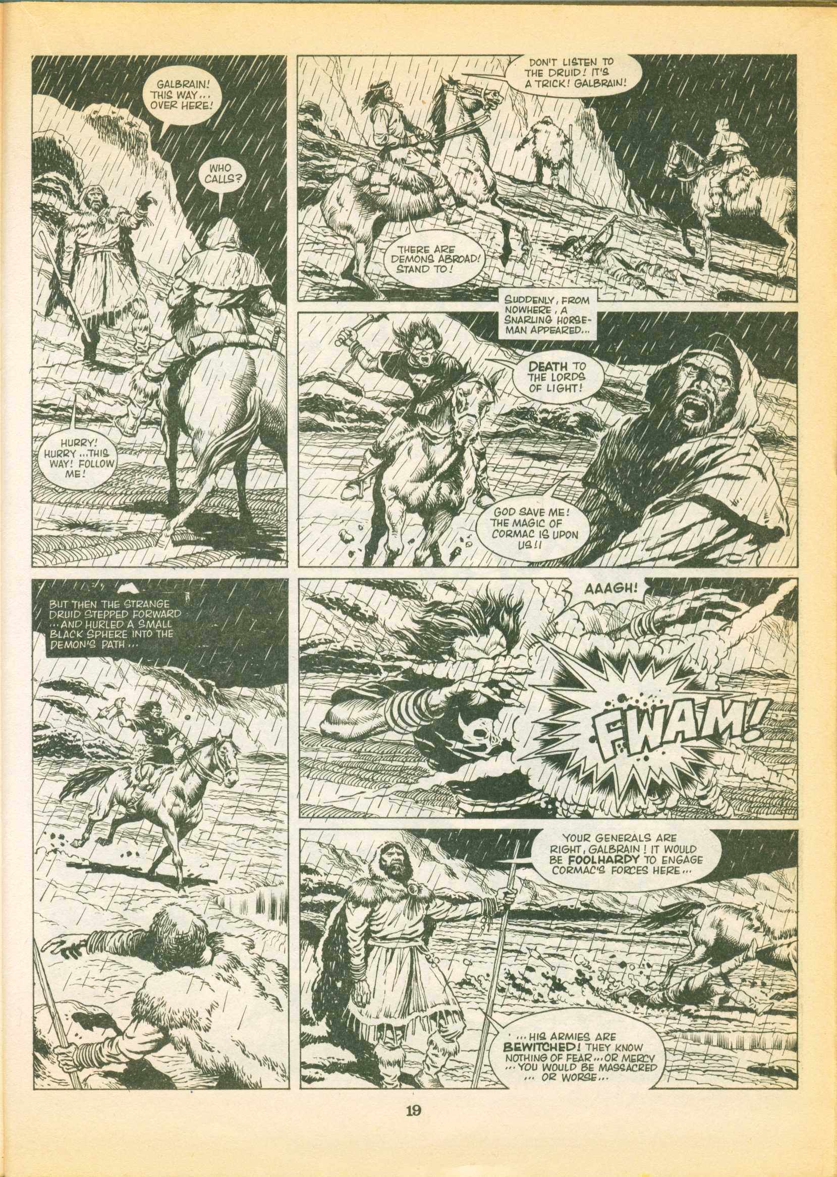 Read online Warrior comic -  Issue #1 - 19