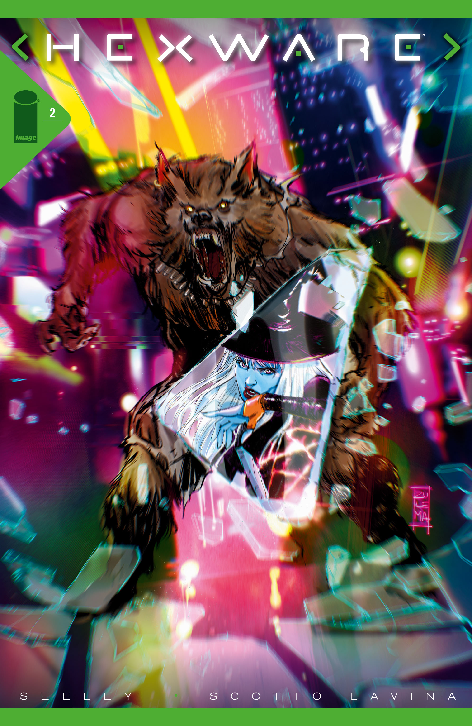Read online Hexware comic -  Issue #2 - 1