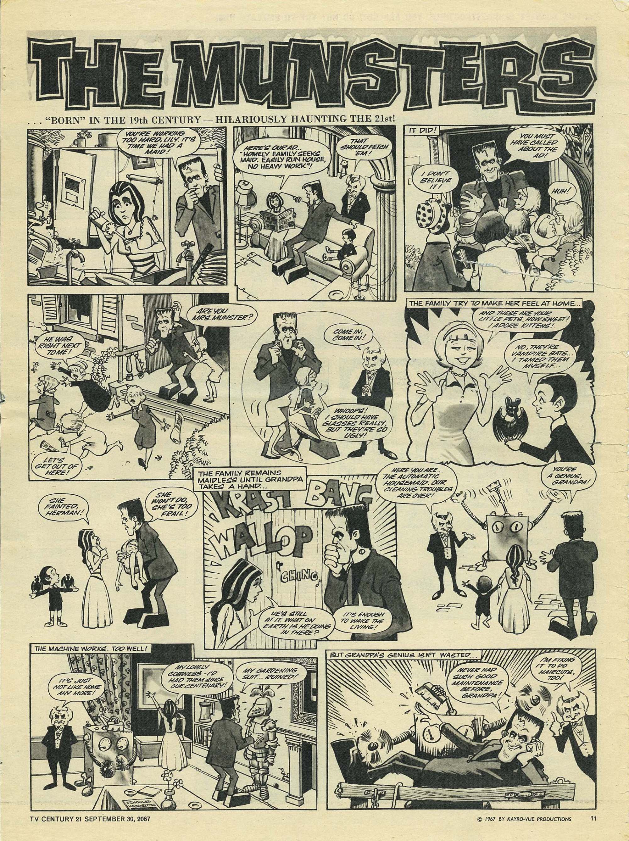 Read online TV Century 21 (TV 21) comic -  Issue #141 - 11