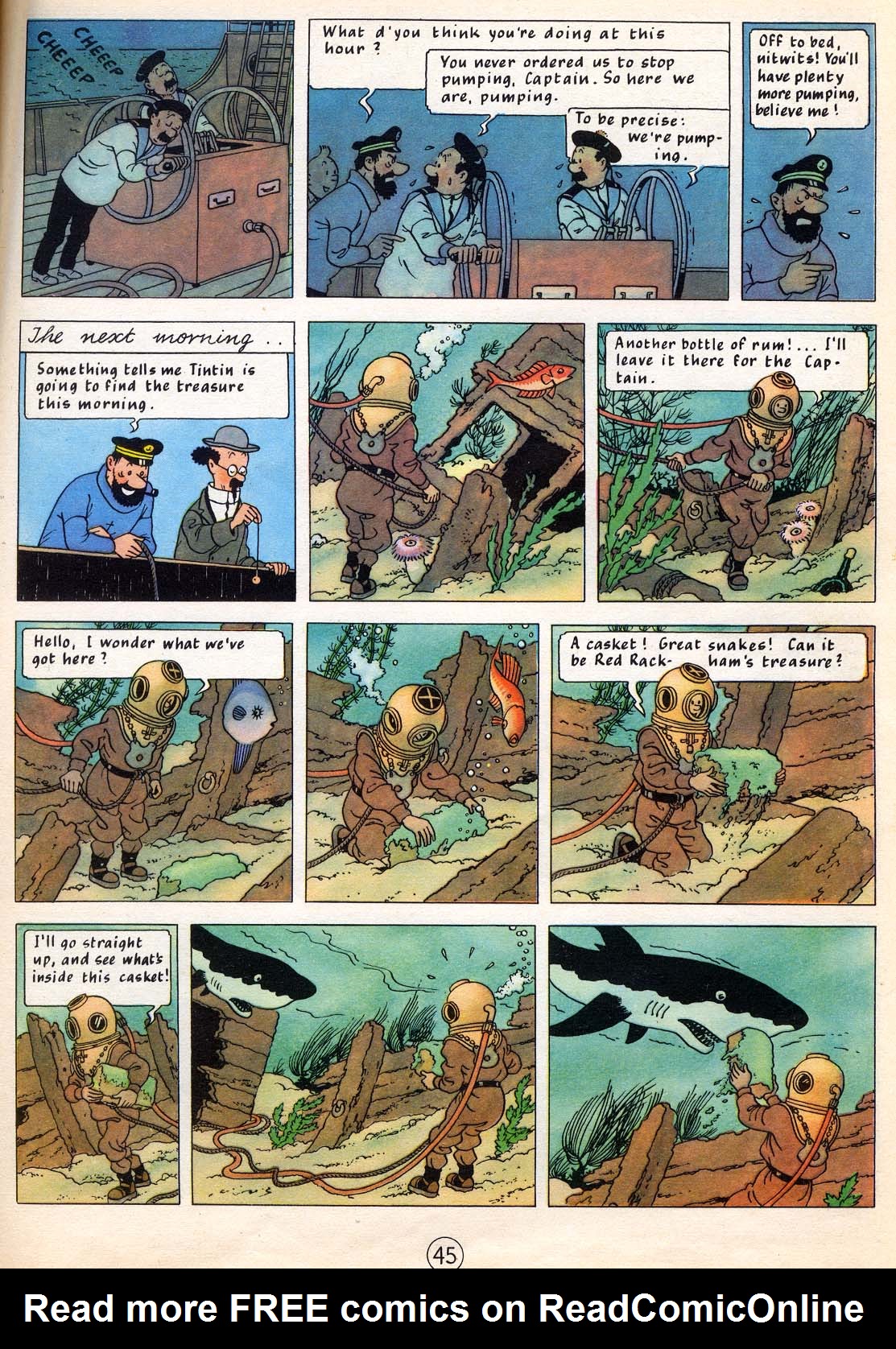 Read online The Adventures of Tintin comic -  Issue #12 - 47