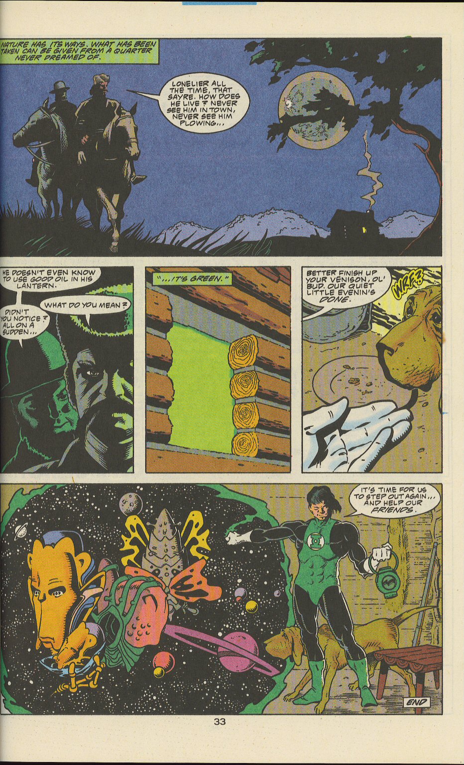 Read online Green Lantern Corps Quarterly comic -  Issue #2 - 34