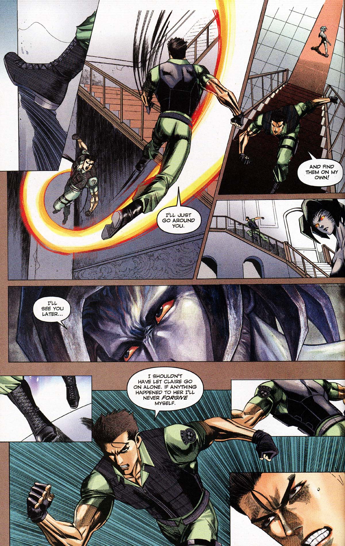 Read online Resident Evil Code: Veronica comic -  Issue #4 - 116