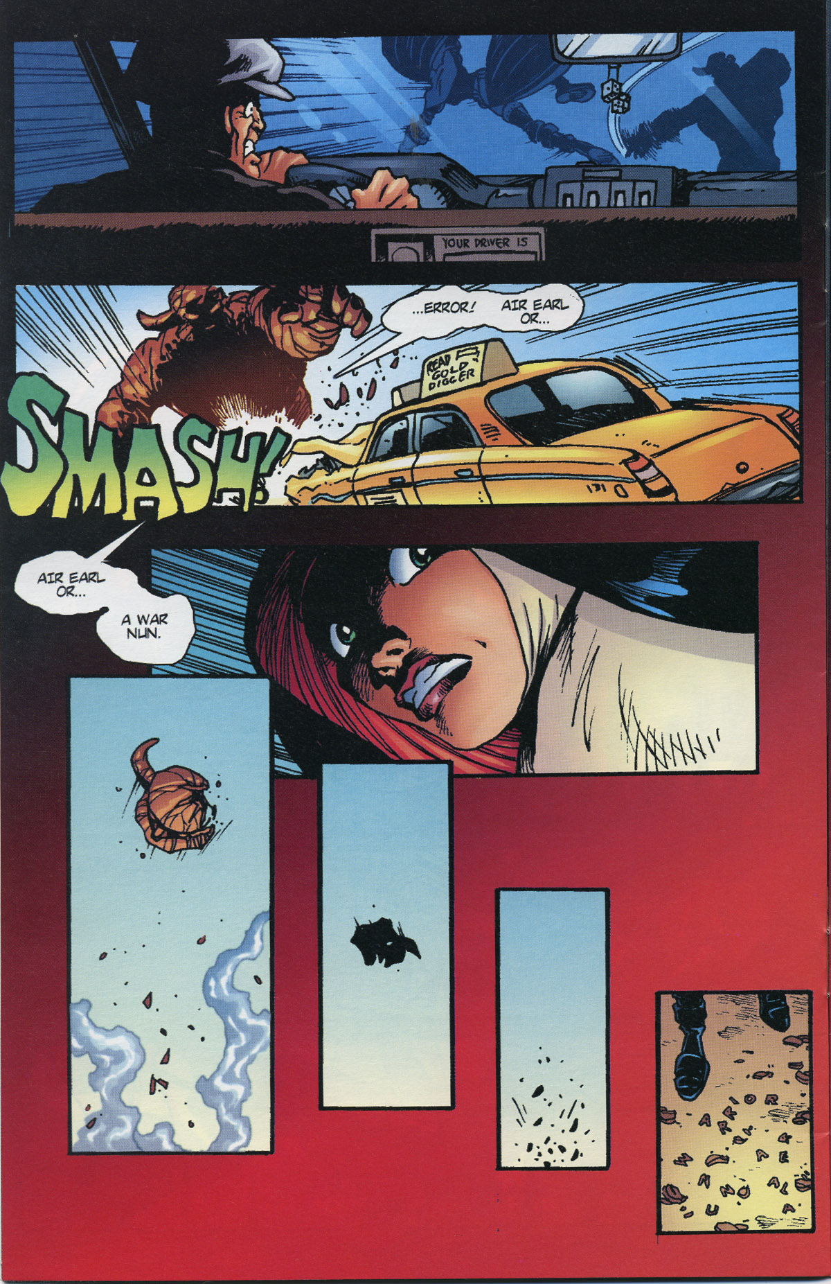 Read online Warrior Nun Areala comic -  Issue #6 - 22