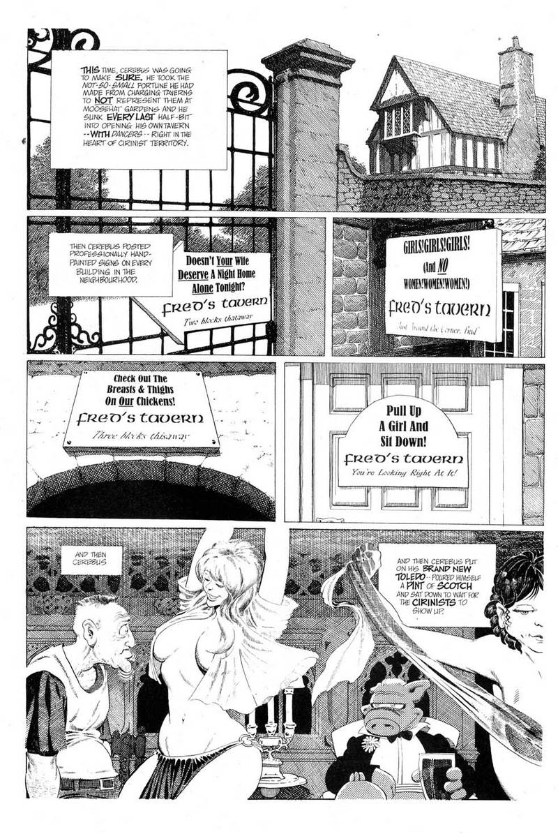Read online Cerebus comic -  Issue #268 - 5