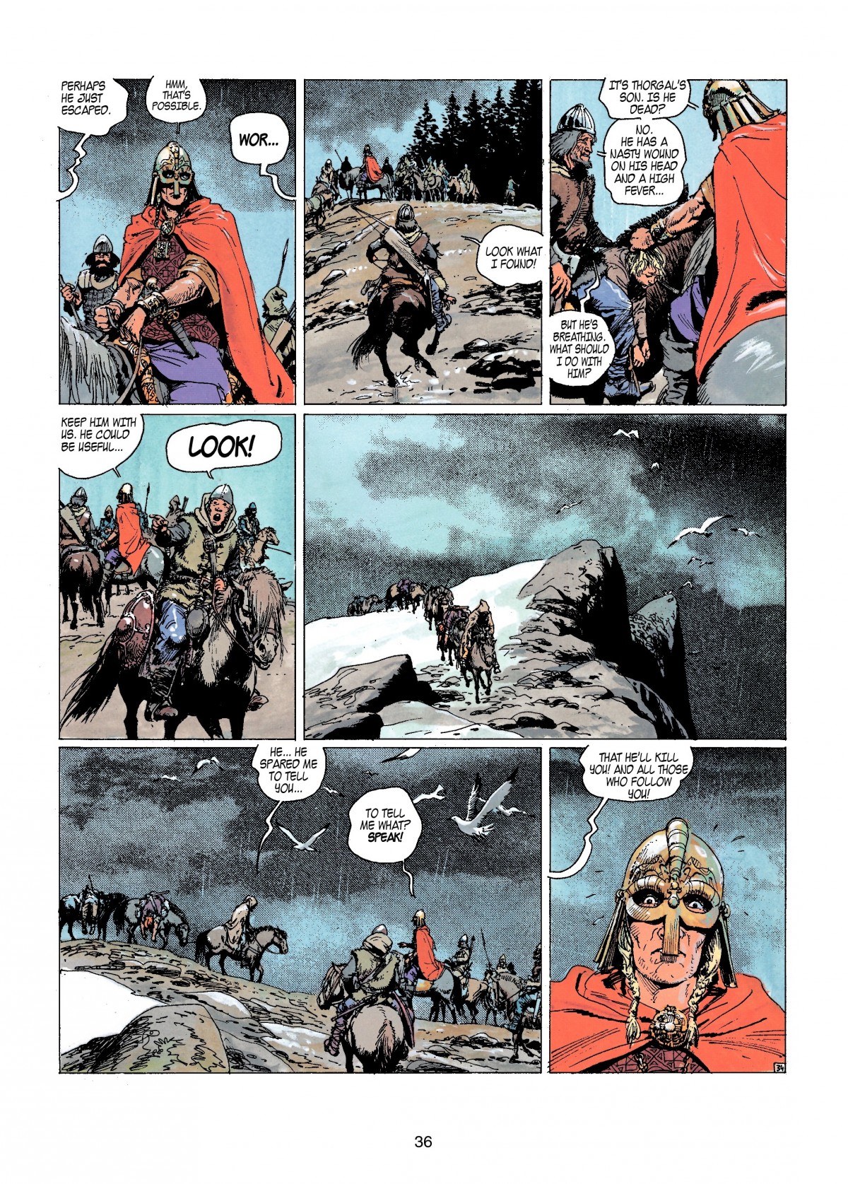 Read online Thorgal comic -  Issue #8 - 38