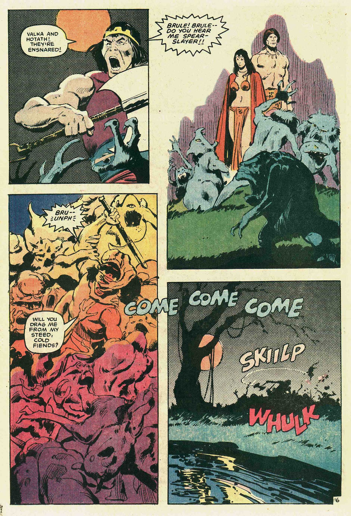 Read online Kull The Conqueror (1983) comic -  Issue #6 - 17