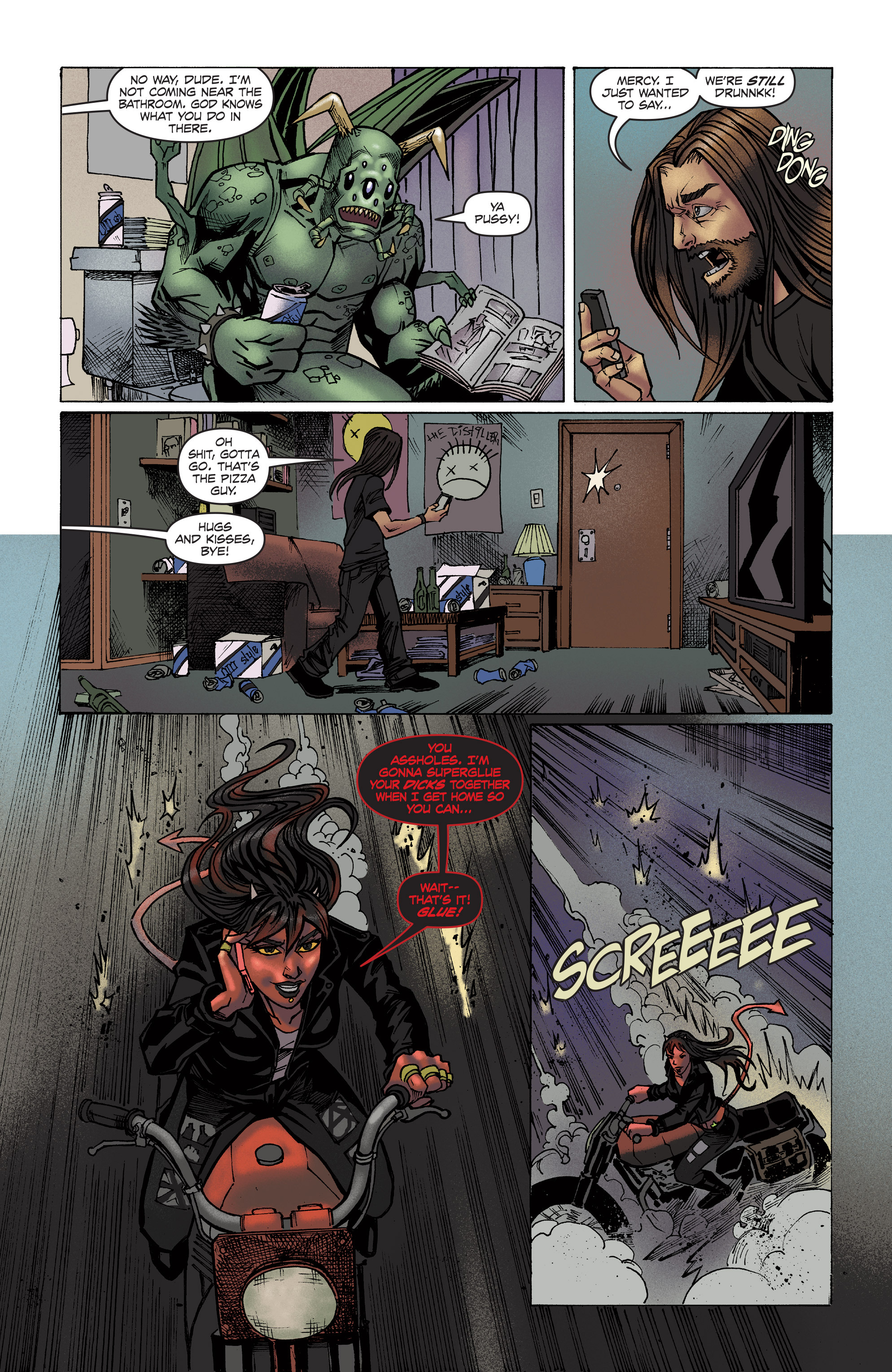 Read online Mercy Sparx (2013) comic -  Issue #8 - 16