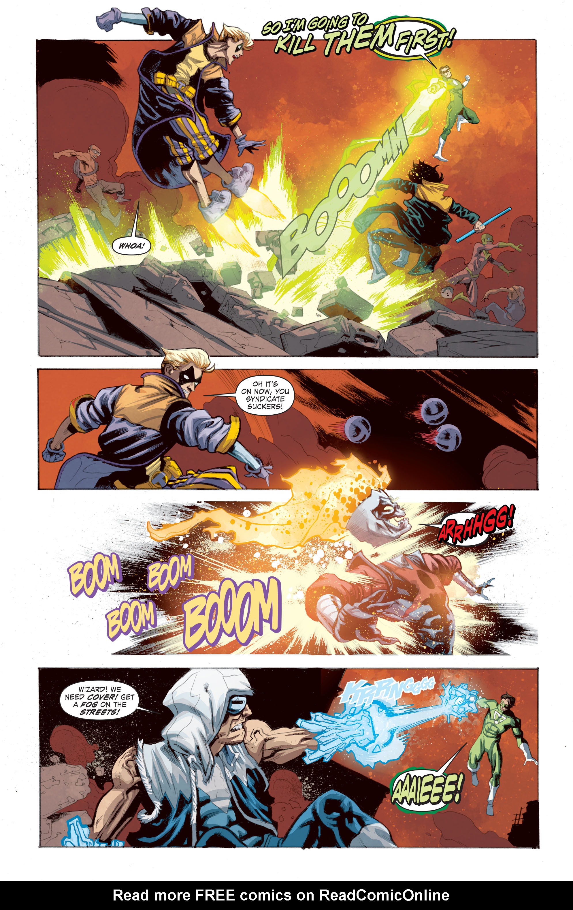 Read online Forever Evil: Rogues Rebellion comic -  Issue #2 - 4