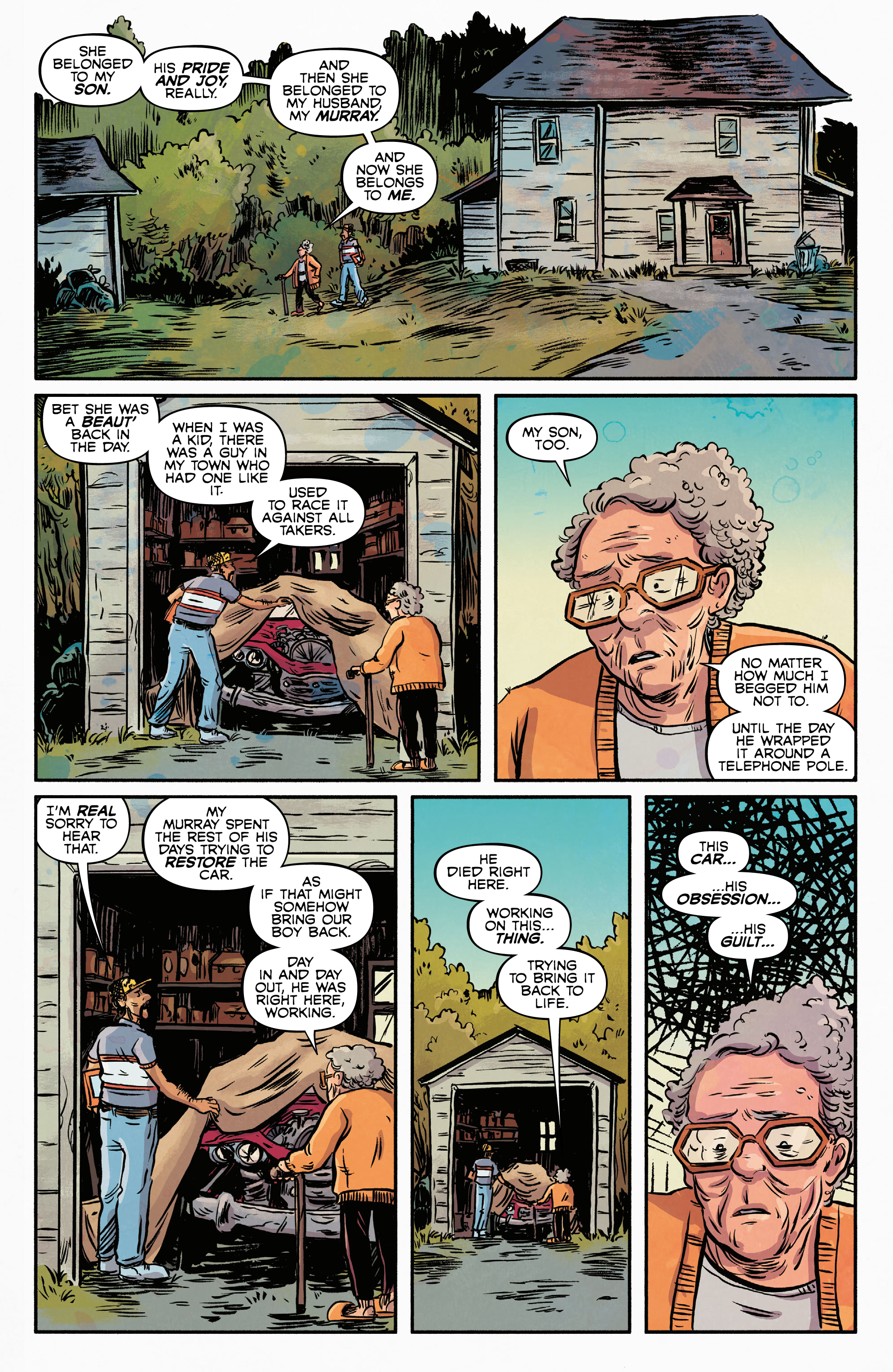 Read online Door to Door, Night by Night comic -  Issue #6 - 7