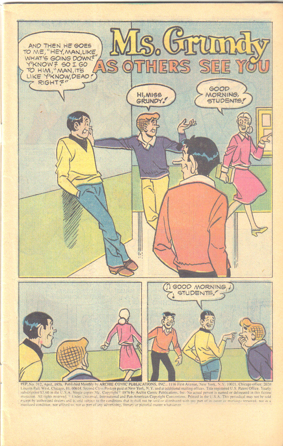 Read online Pep Comics comic -  Issue #312 - 3