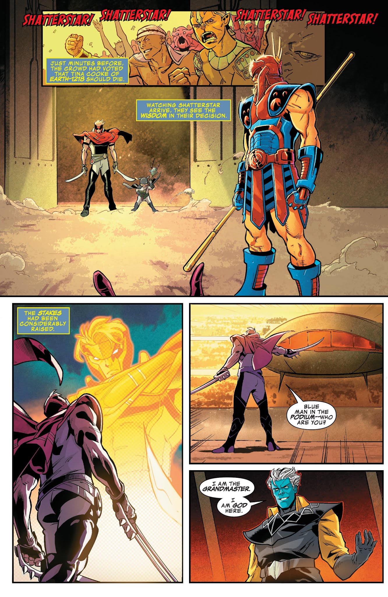 Read online Shatterstar comic -  Issue #4 - 6