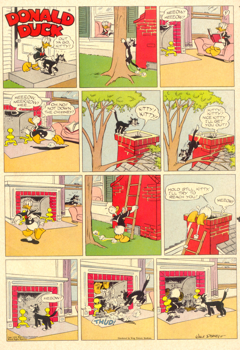 Read online Walt Disney's Comics and Stories comic -  Issue #196 - 2