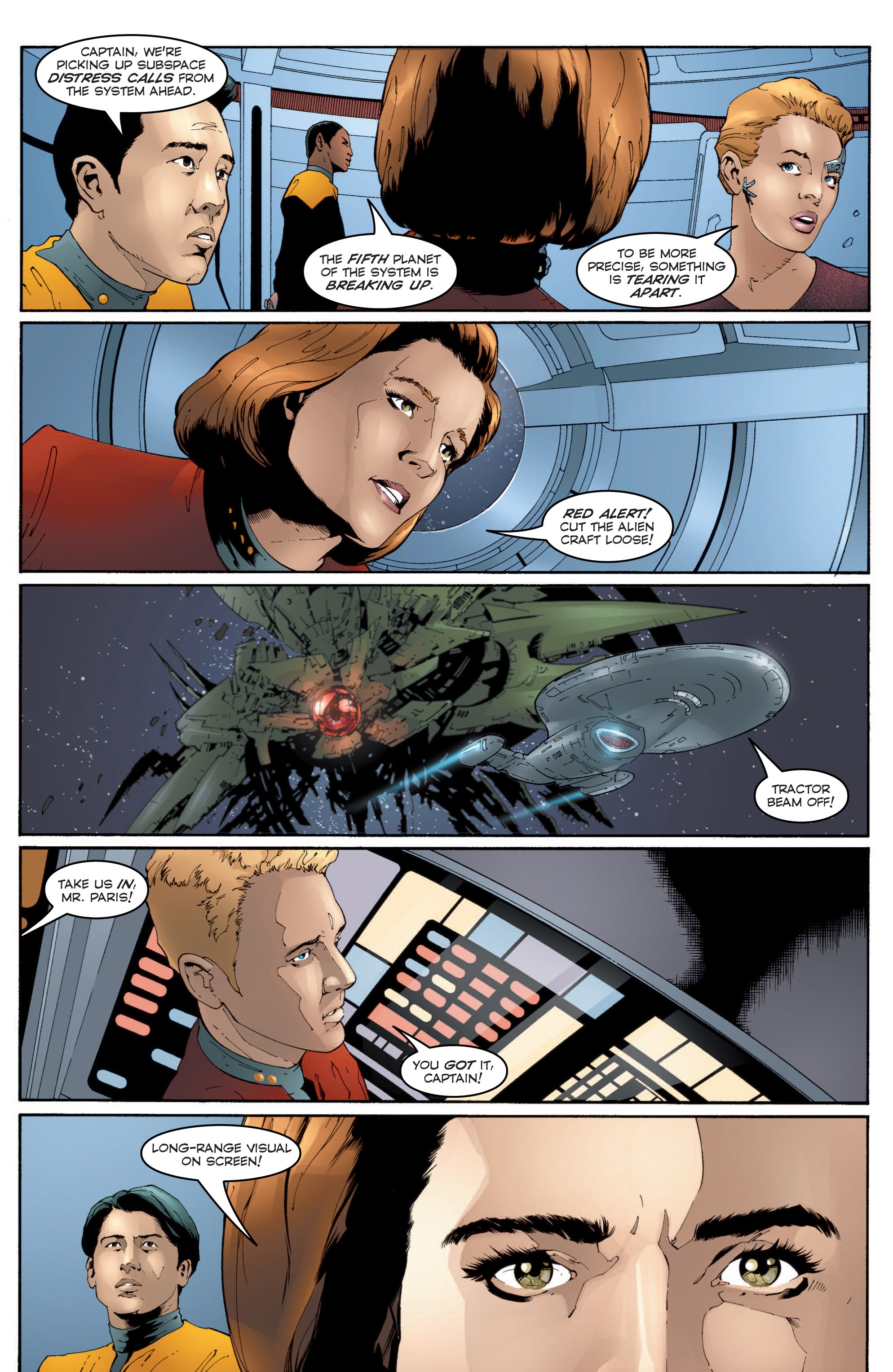 Read online Star Trek: Voyager--Encounters with the Unknown comic -  Issue # TPB - 148