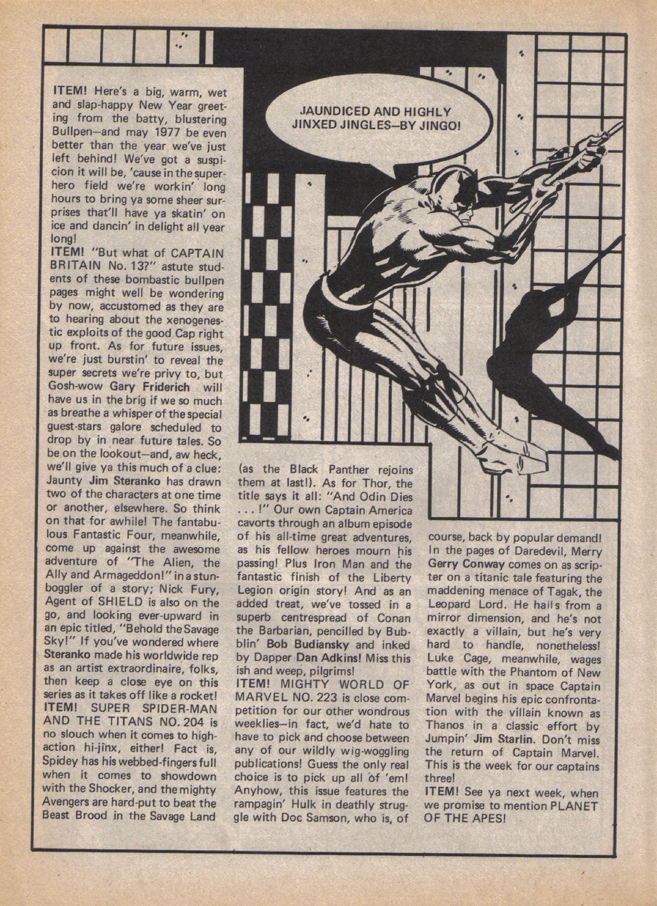 Read online Captain Britain (1976) comic -  Issue #13 - 16