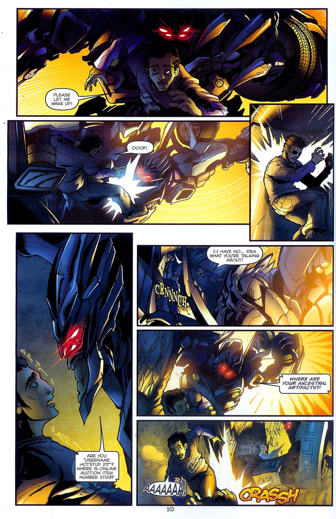 Read online Transformers: The Movie Adaptation comic -  Issue #2 - 12