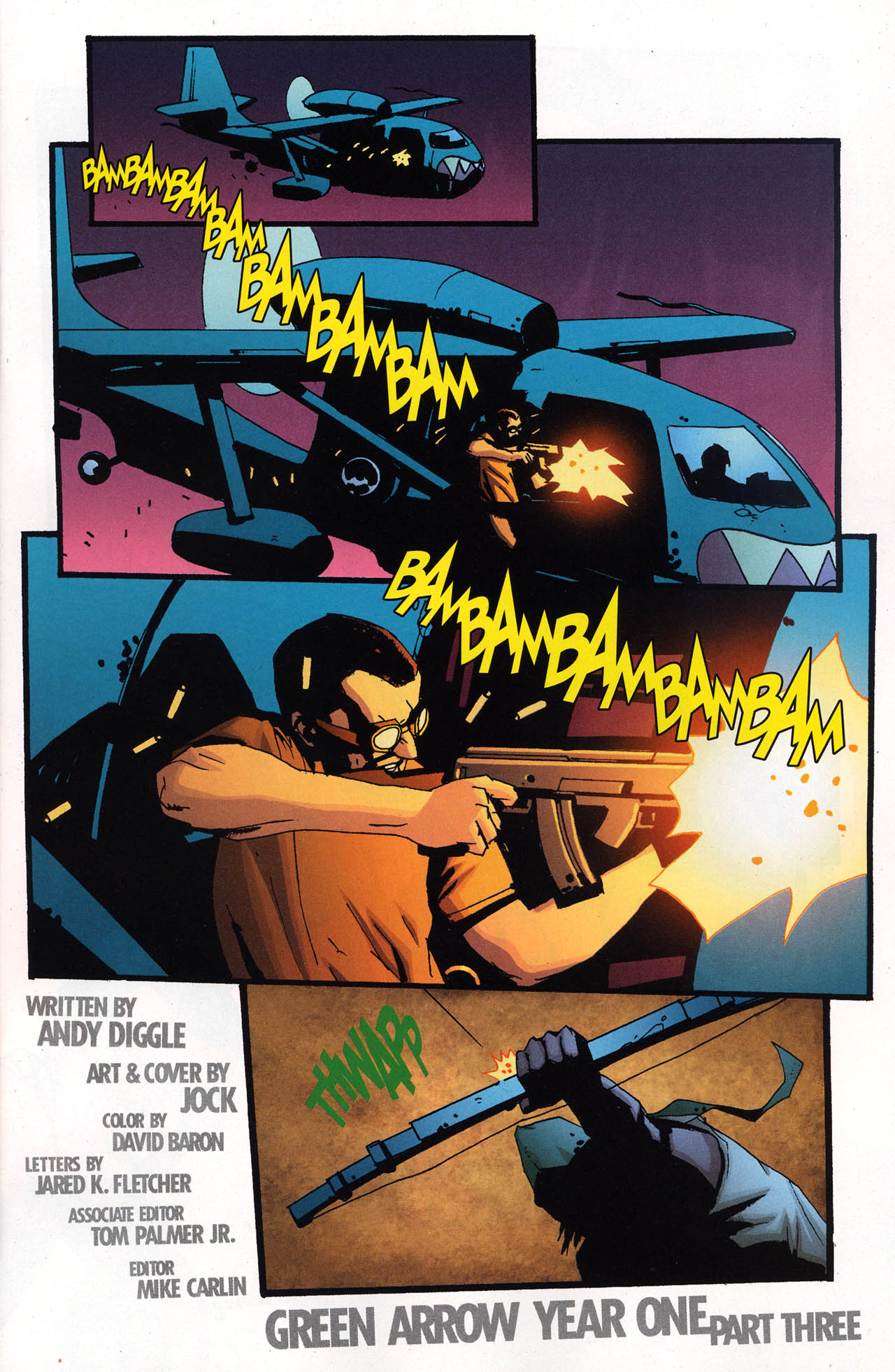Read online Green Arrow: Year One comic -  Issue #3 - 3