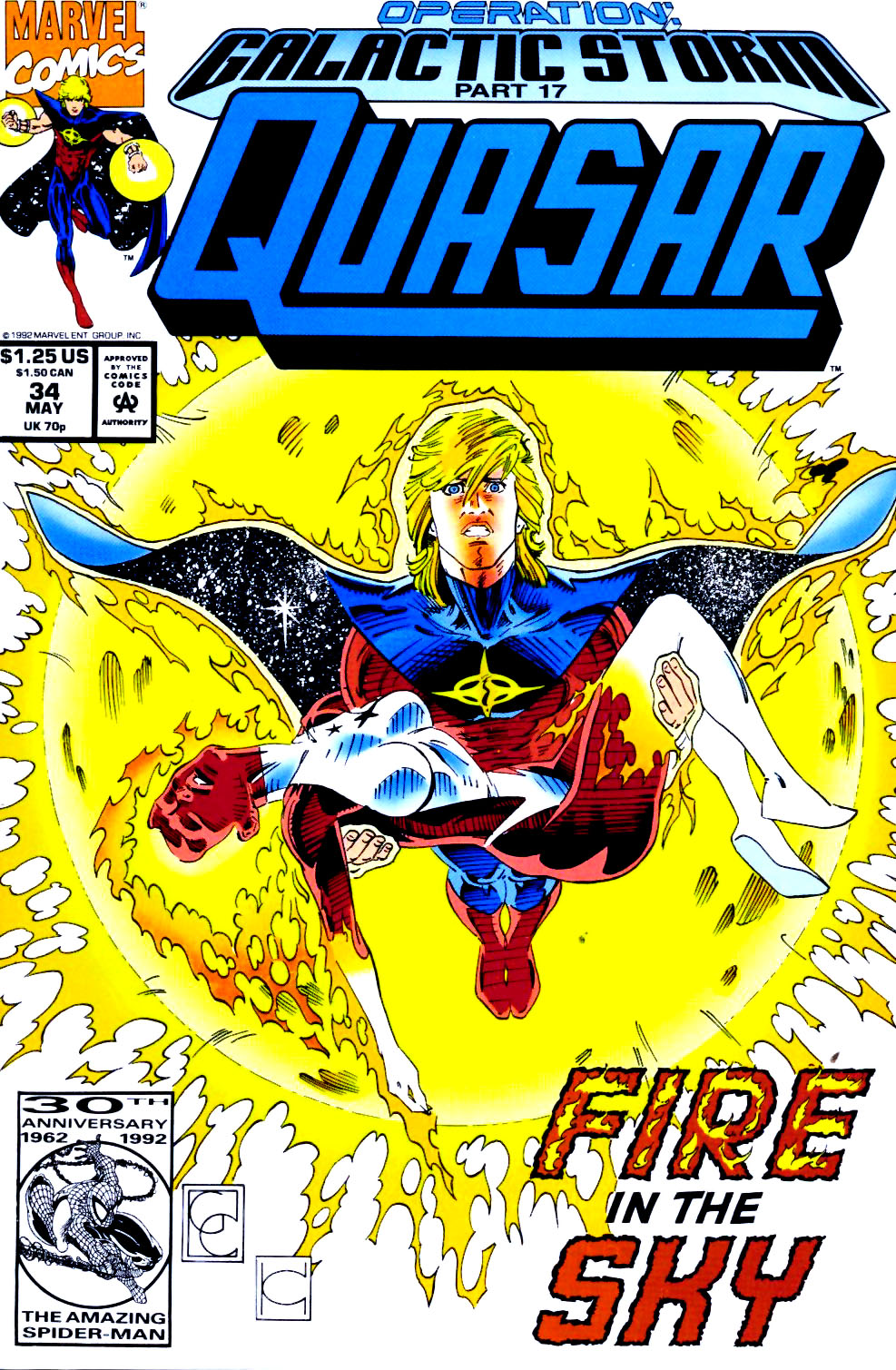Read online Quasar comic -  Issue #34 - 1