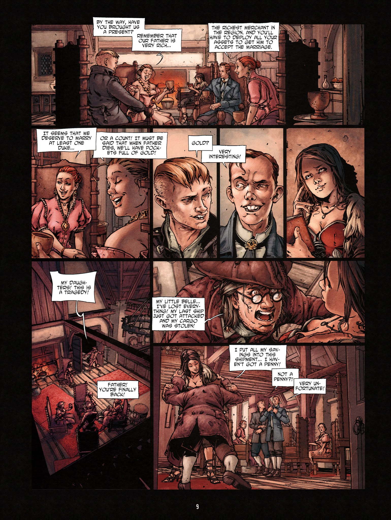 Read online Beauty and the Beast (2014) comic -  Issue #1 - 10