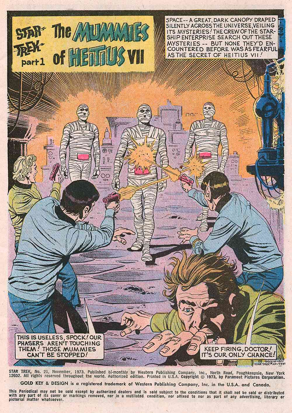 Read online Star Trek (1967) comic -  Issue #21 - 2