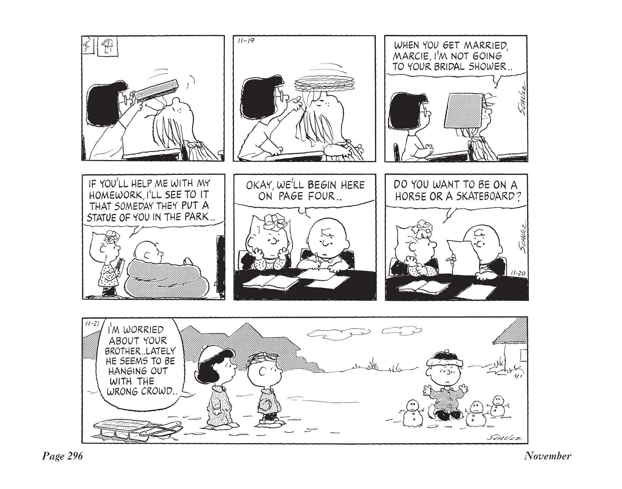 Read online The Complete Peanuts comic -  Issue # TPB 24 - 309