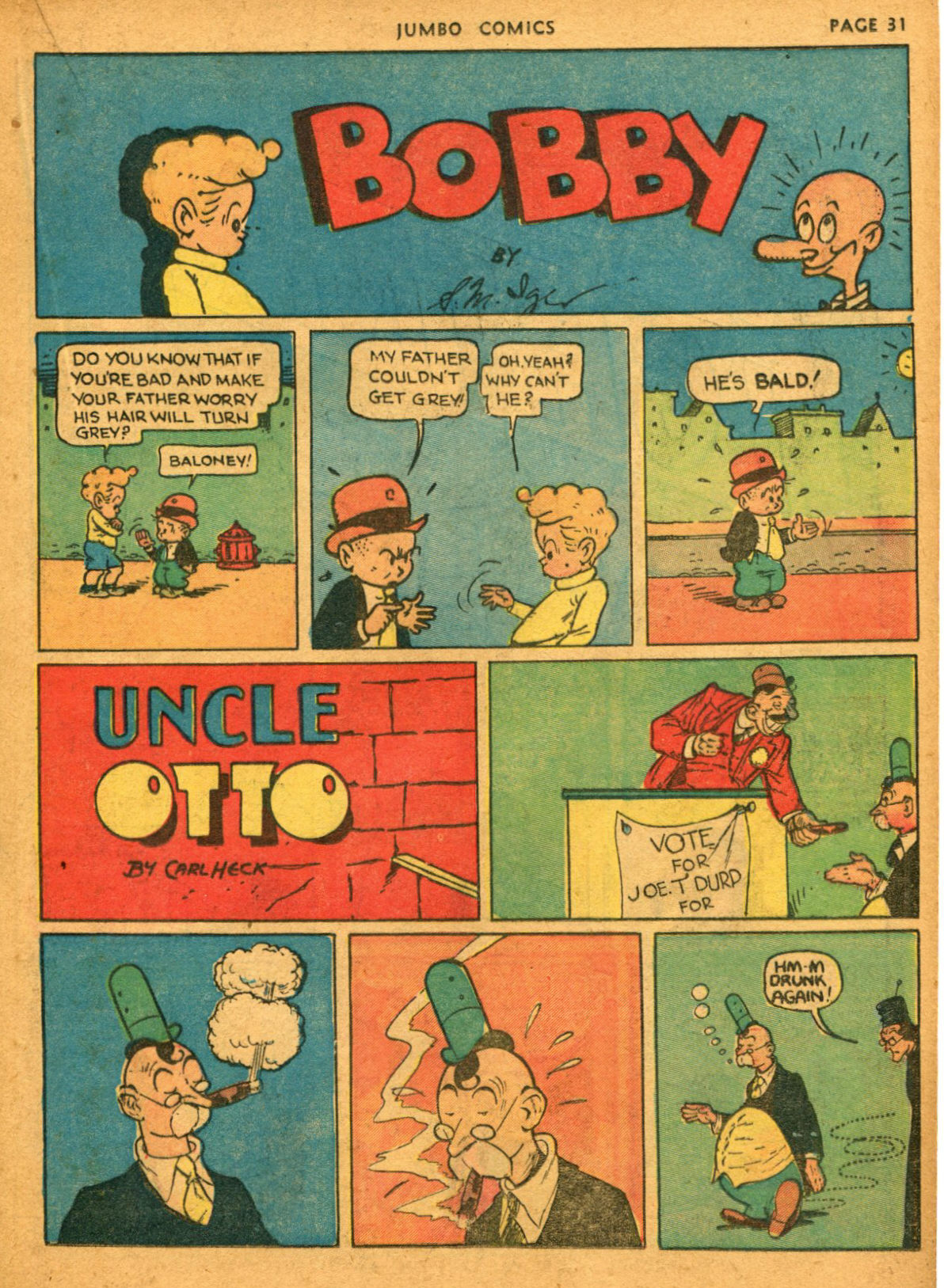 Read online Jumbo Comics comic -  Issue #18 - 33