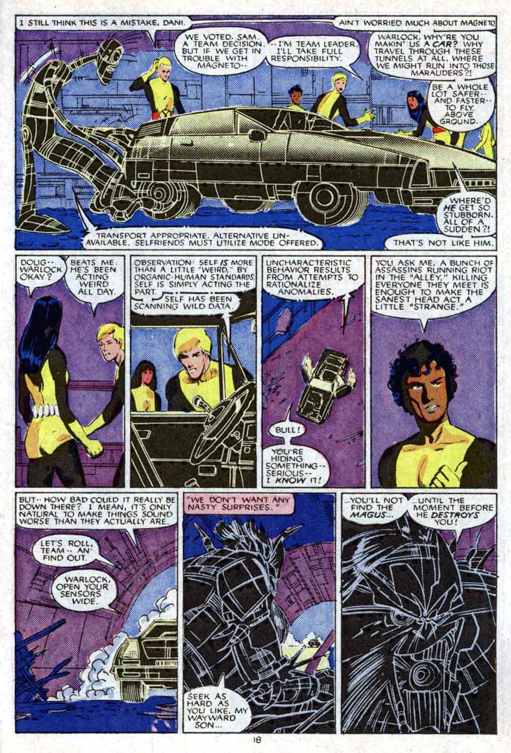 Read online The New Mutants comic -  Issue #46 - 19