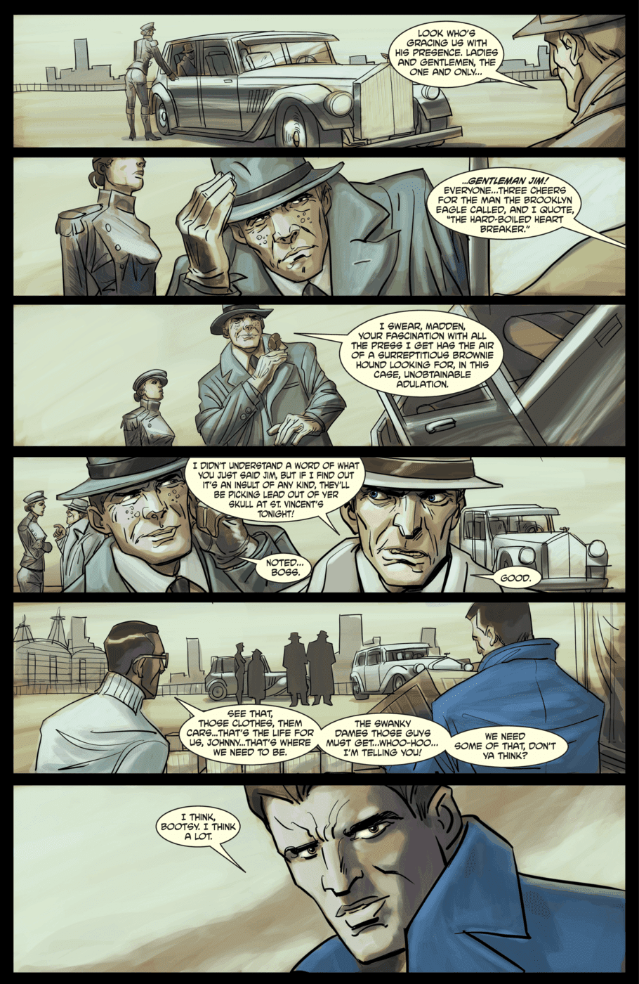 Read online Ed Burns' Dock Walloper comic -  Issue #1 - 11