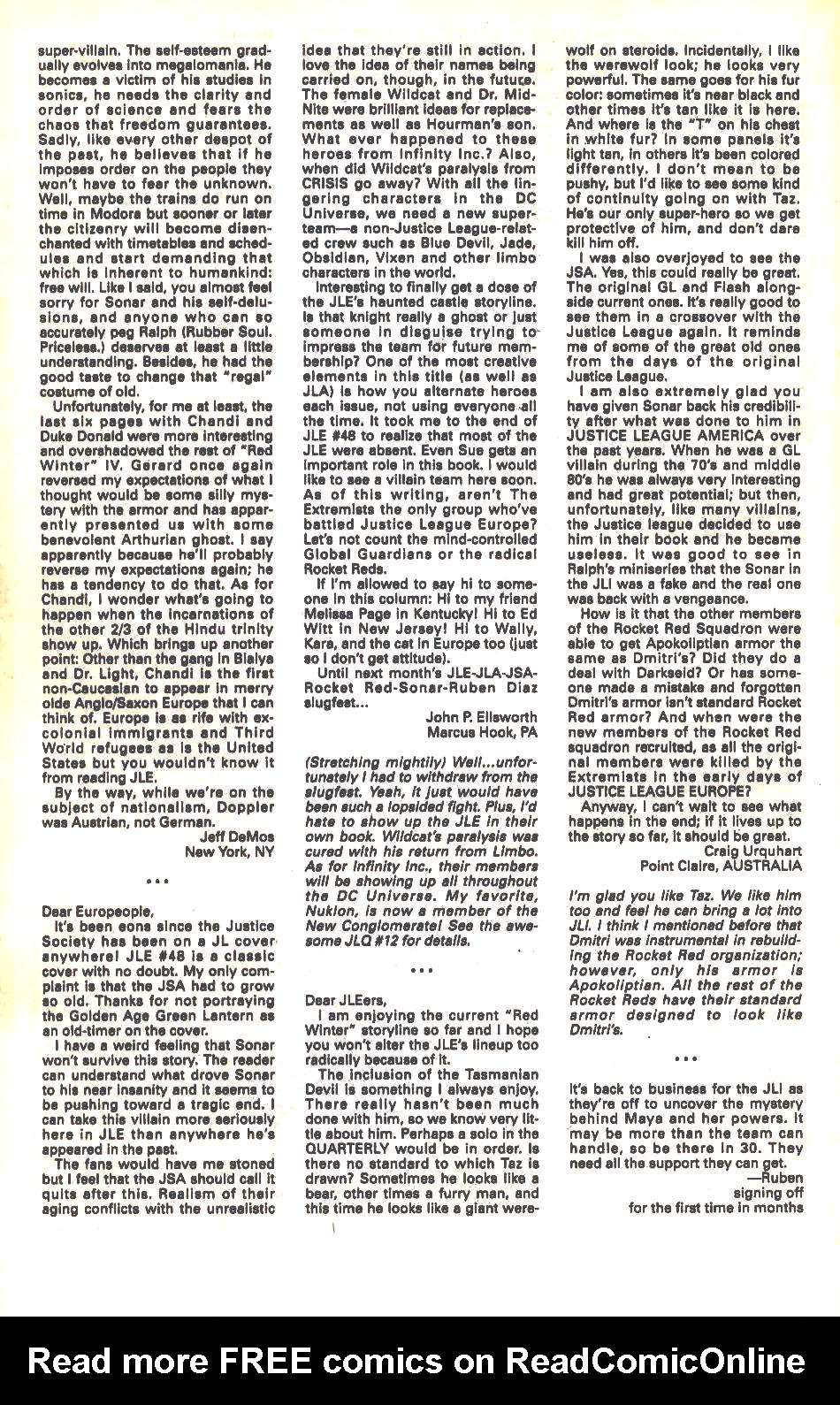 Read online Justice League International (1993) comic -  Issue #51 - 25