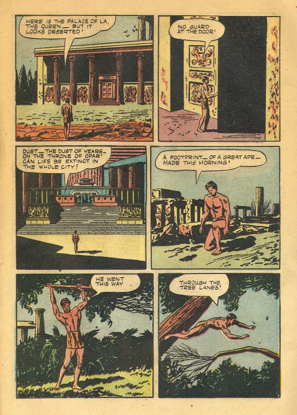 Read online Tarzan (1948) comic -  Issue #5 - 21