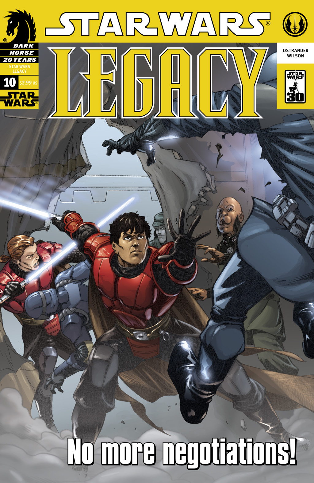 Read online Star Wars: Legacy (2006) comic -  Issue #10 - 1
