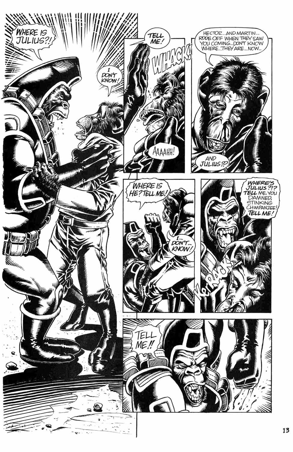Read online Planet of the Apes: The Forbidden Zone comic -  Issue #3 - 15